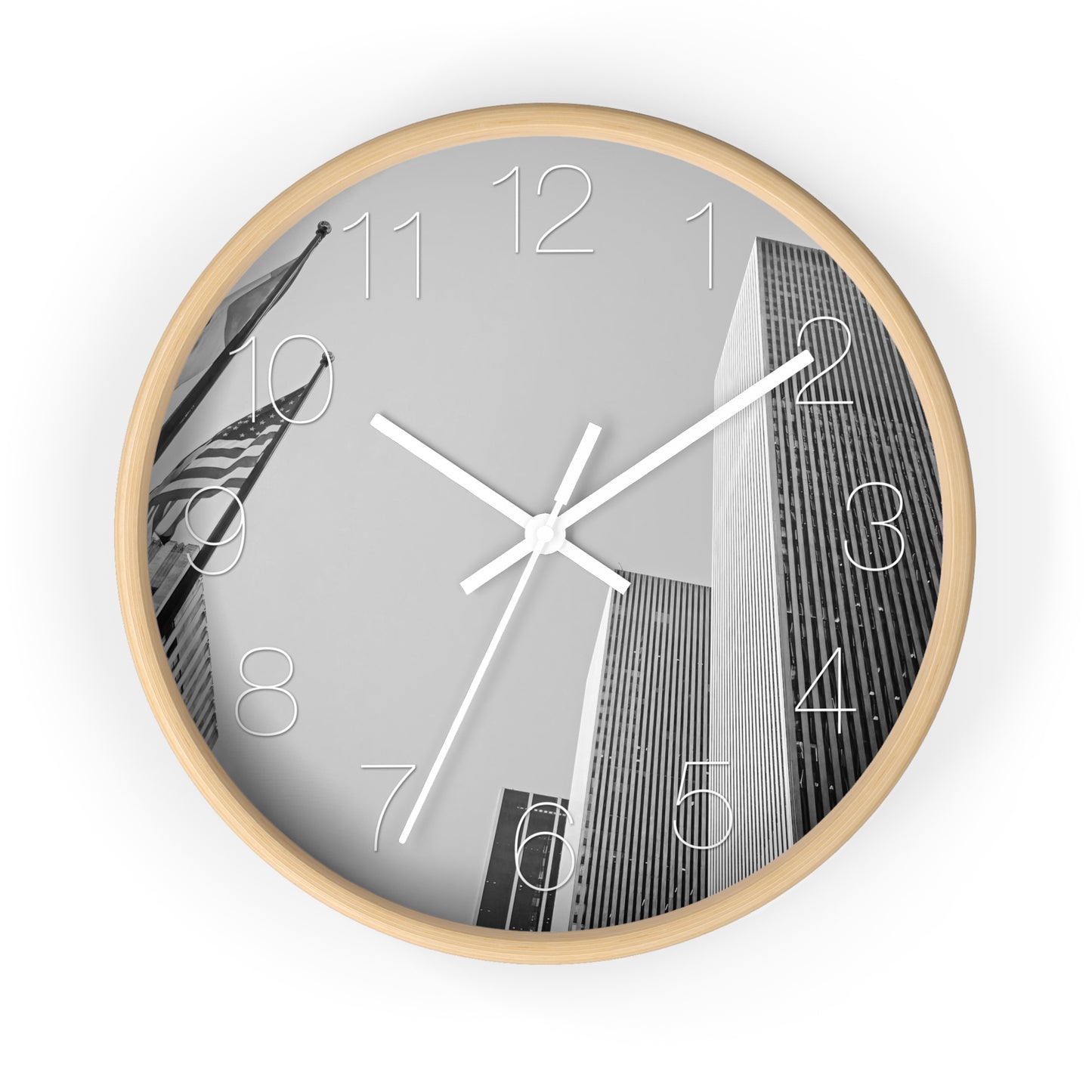 Avenue of the Americas Wall Clock - vrmediadecor.vrmedia.com.au