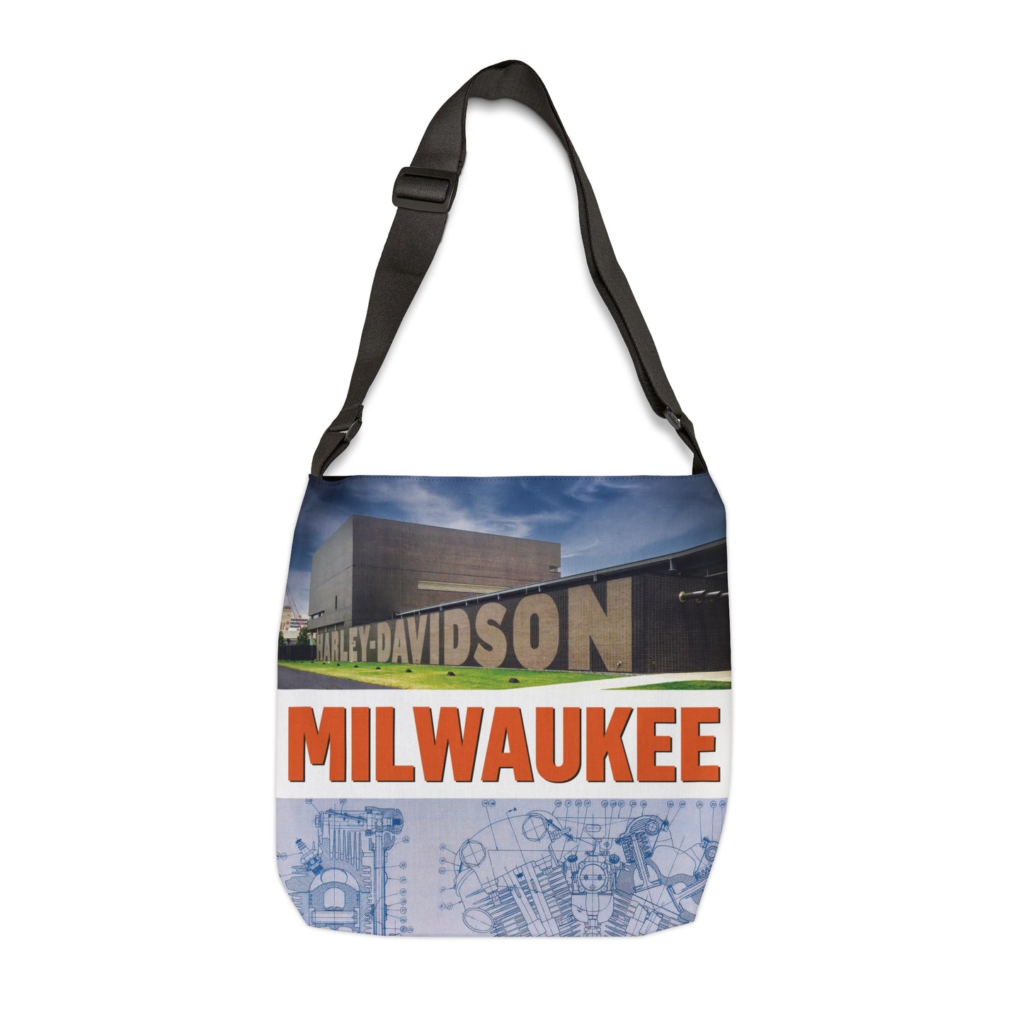 Road Trip Adjustable Tote Bag
