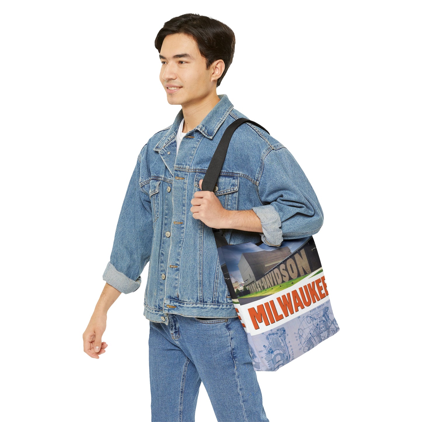 Road Trip Adjustable Tote Bag