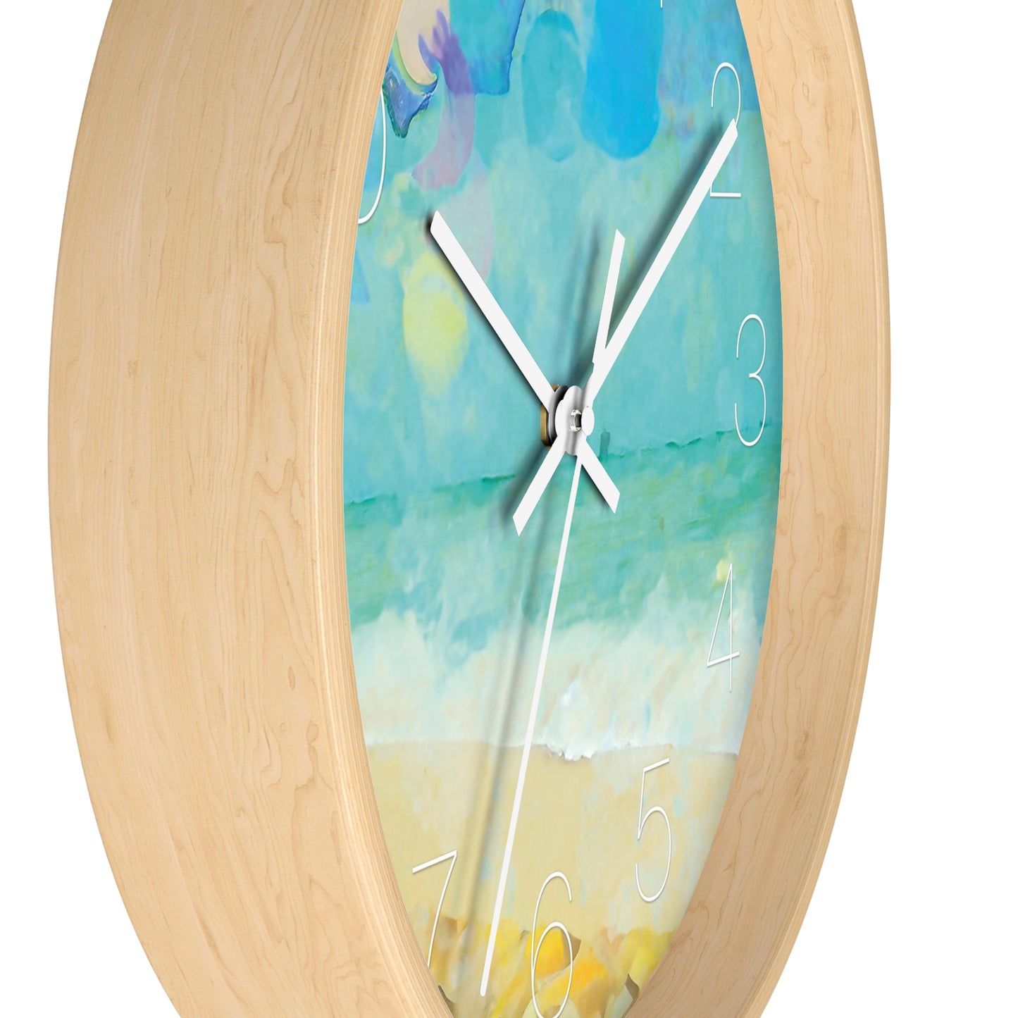 Beachcombing Wall Clock - vrmediadecor.vrmedia.com.au