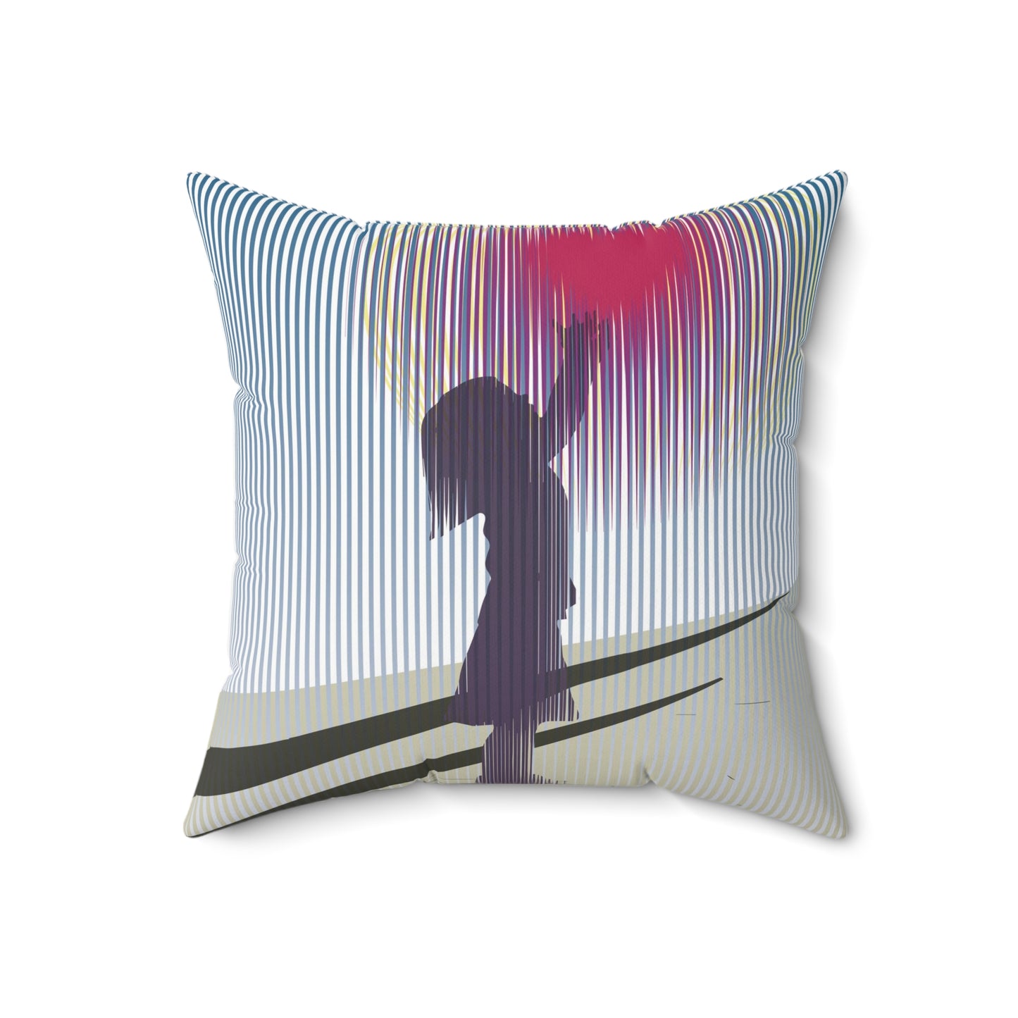 Reach Spun Polyester Square Pillow