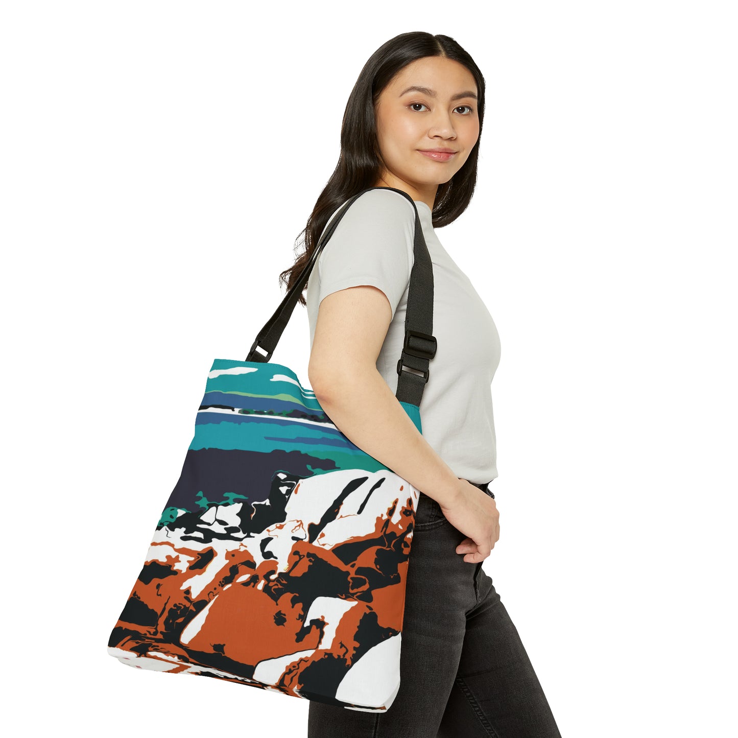 Bay of Fires Adjustable Tote Bag