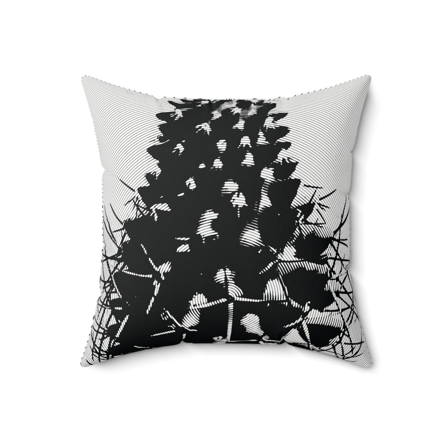 Darkside of Nature Spun Polyester Square Pillow