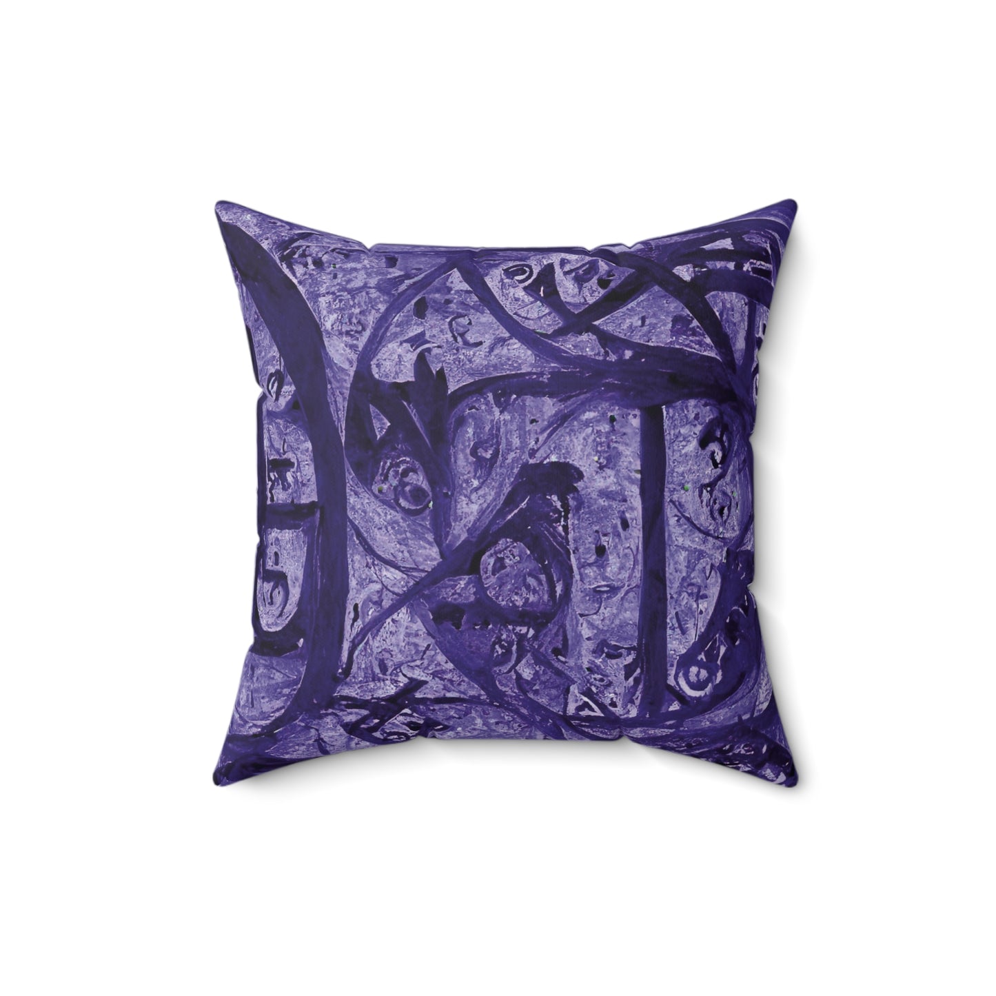 Cycles of Strength Spun Polyester Square Pillow
