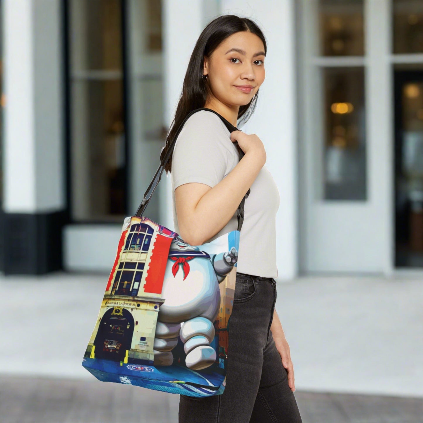 Hook & Ladder 8 Adjustable Tote Bag