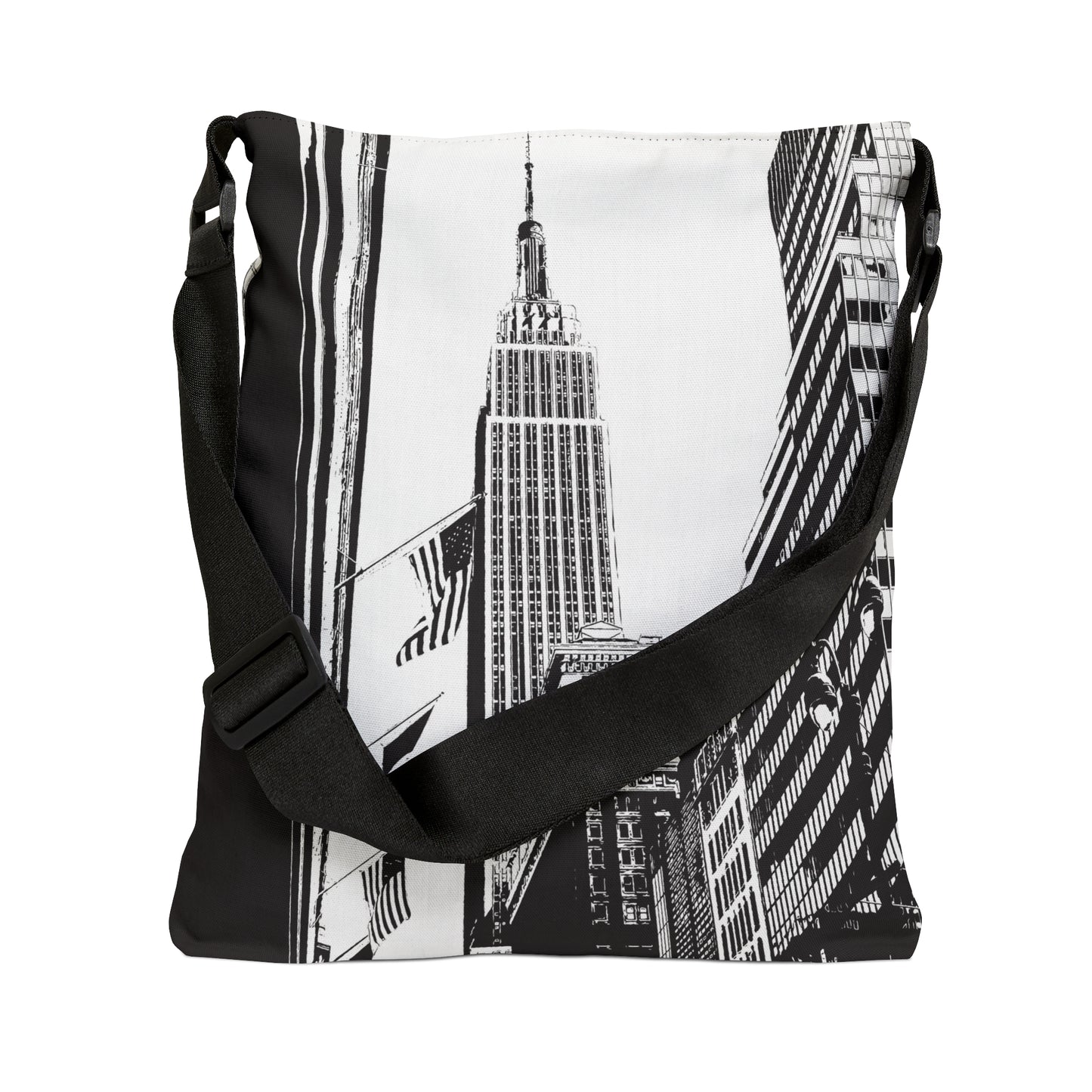 Manhattan New York Adjustable Tote Bag