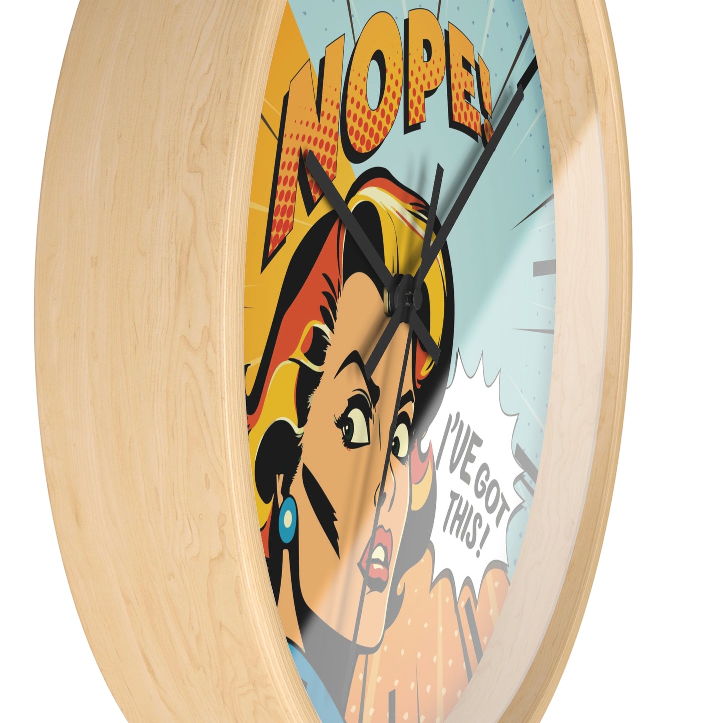 I've got this! - Wall Clock - vrmediadecor.vrmedia.com.au