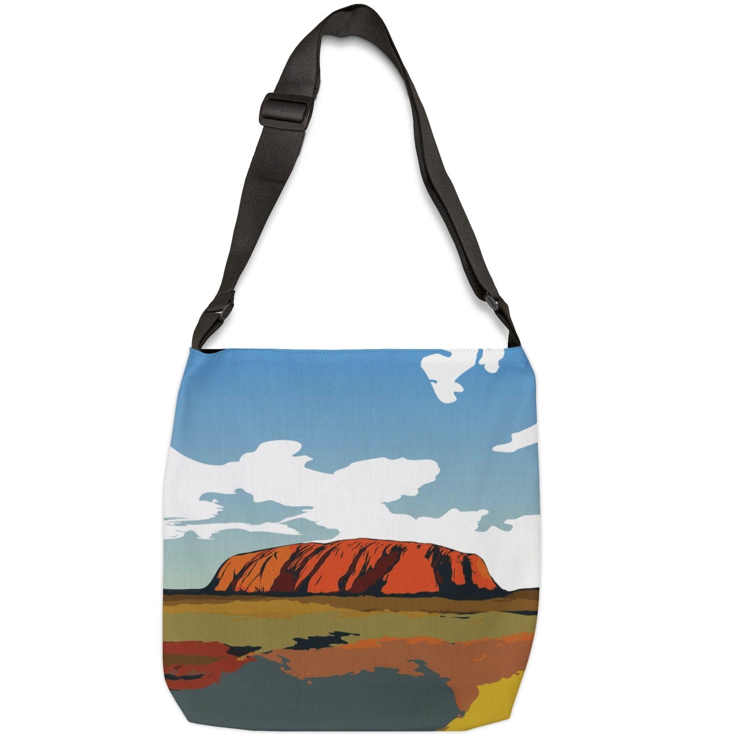 Uluru Sunset Northern Territory Adjustable Tote Bag