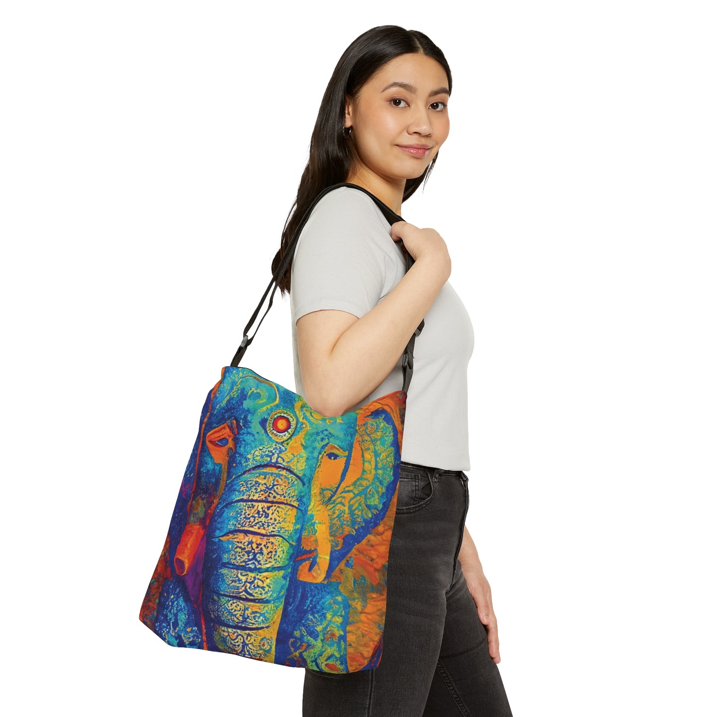 Mystic Mourning Adjustable Tote Bag