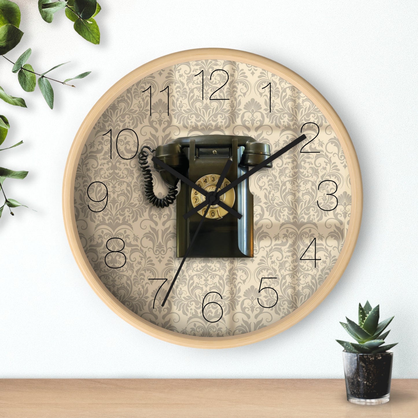 Echoes of Nostalgia Wall Clock - vrmediadecor.vrmedia.com.au