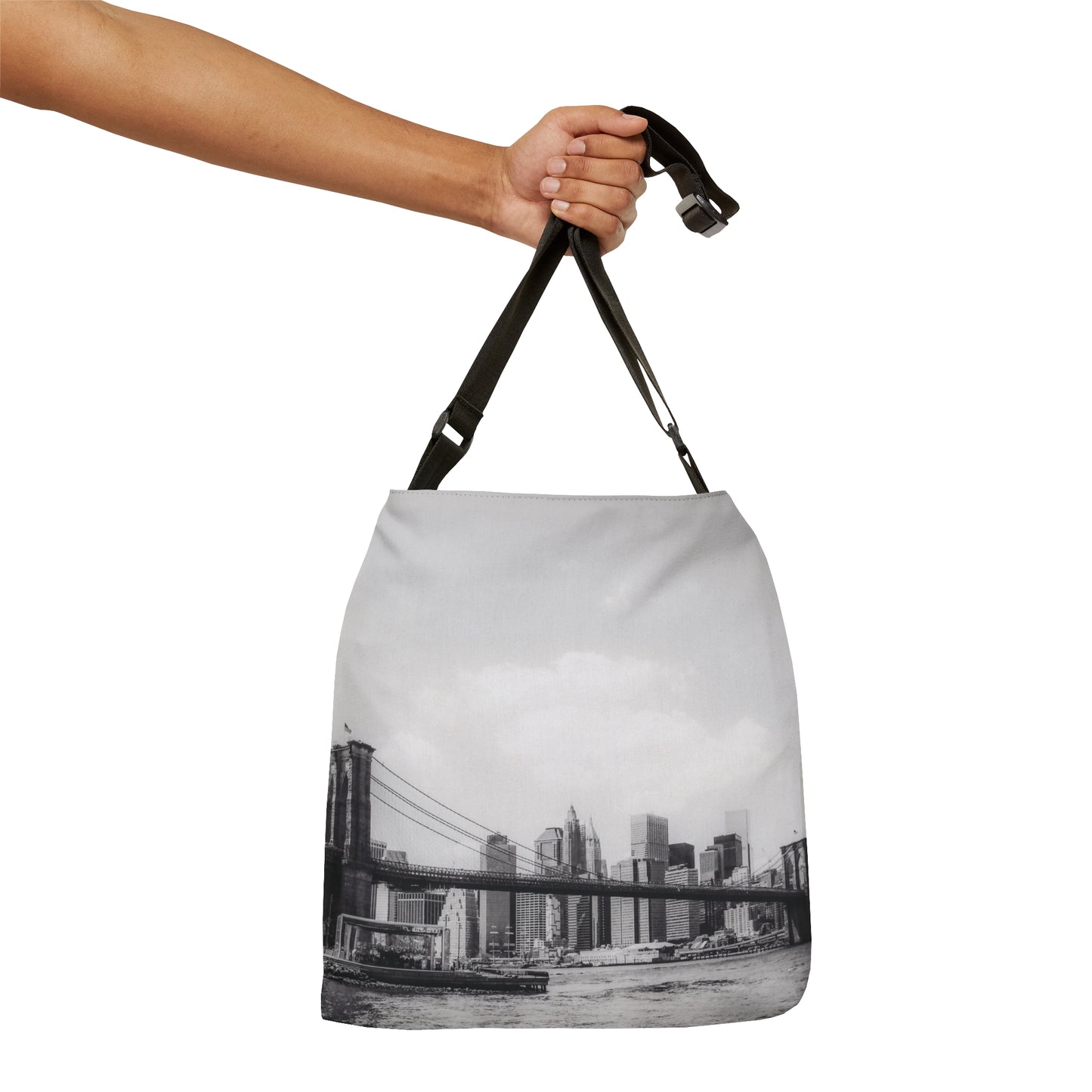 Long Island Brooklyn Adjustable Tote Bag