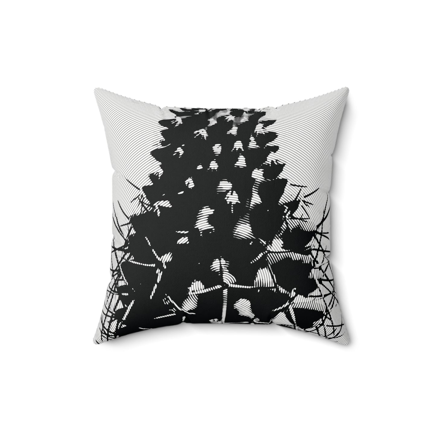 Darkside of Nature Spun Polyester Square Pillow