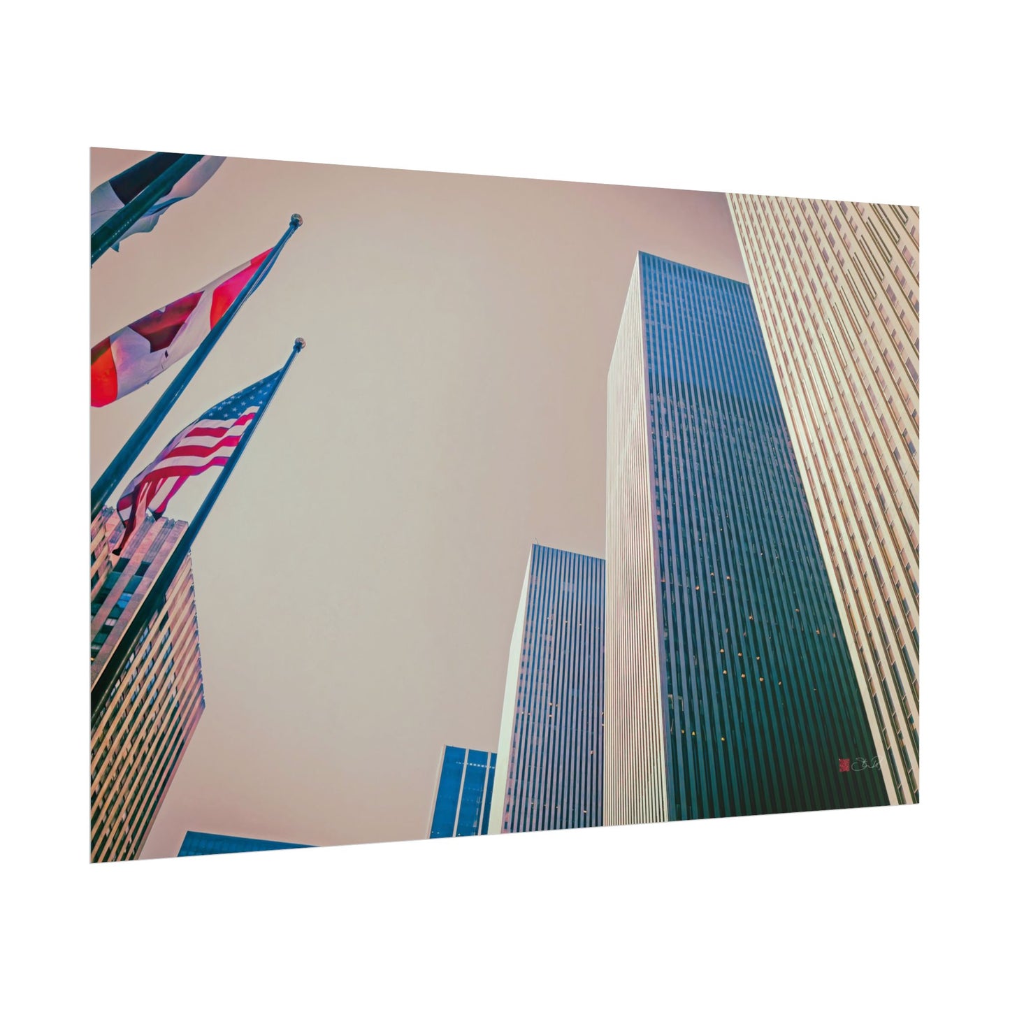 Avenue of the Americas - Propaganda Art Rolled Poster