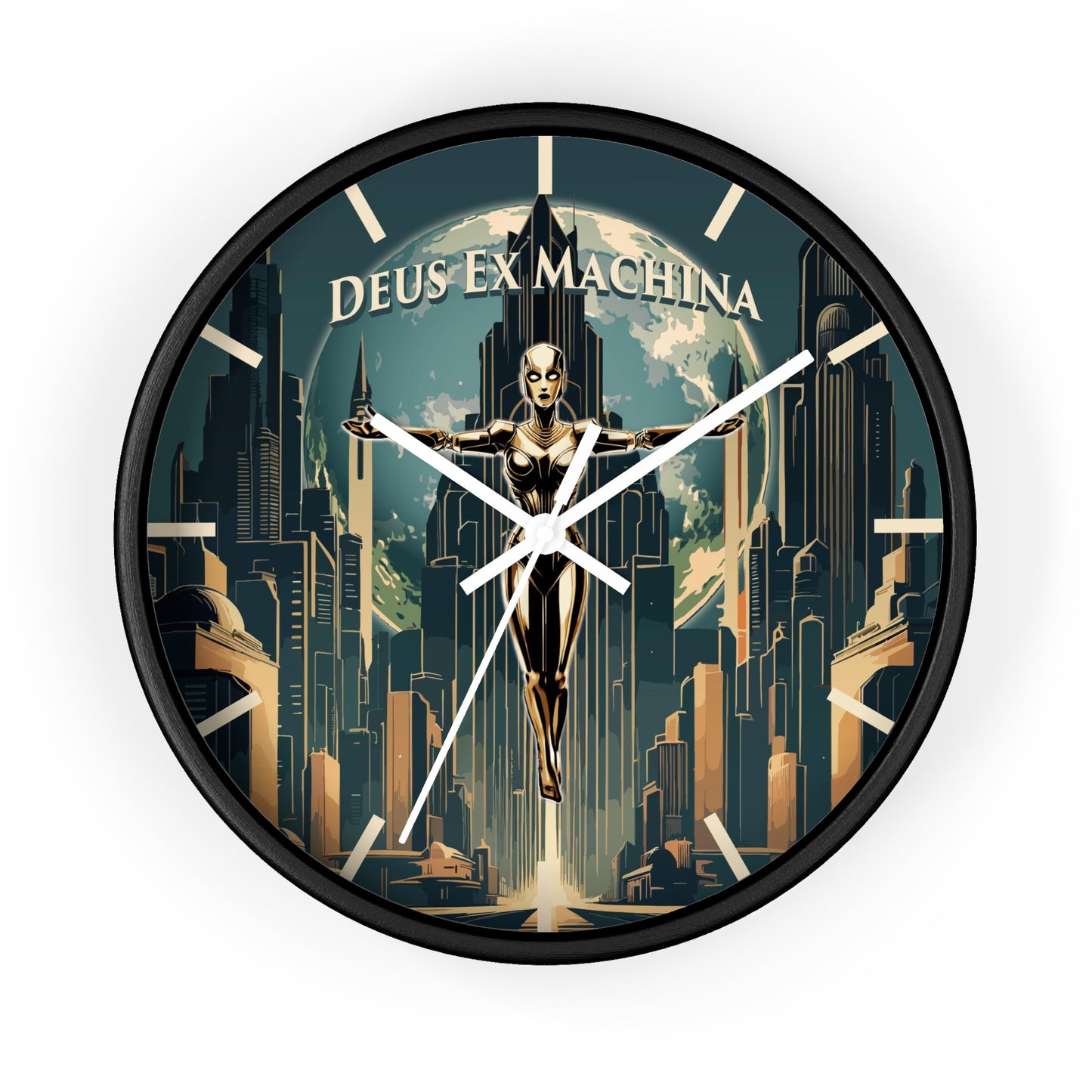 Deus Ex Machina Wall Clock - vrmediadecor.vrmedia.com.au