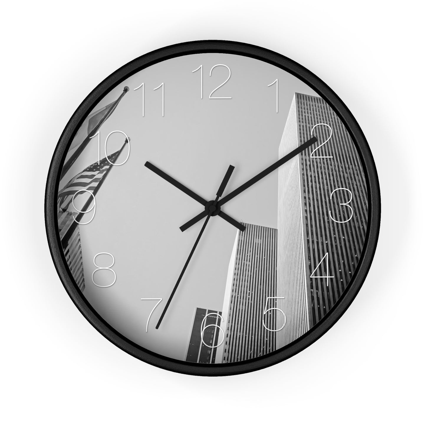 Avenue of the Americas Wall Clock - vrmediadecor.vrmedia.com.au