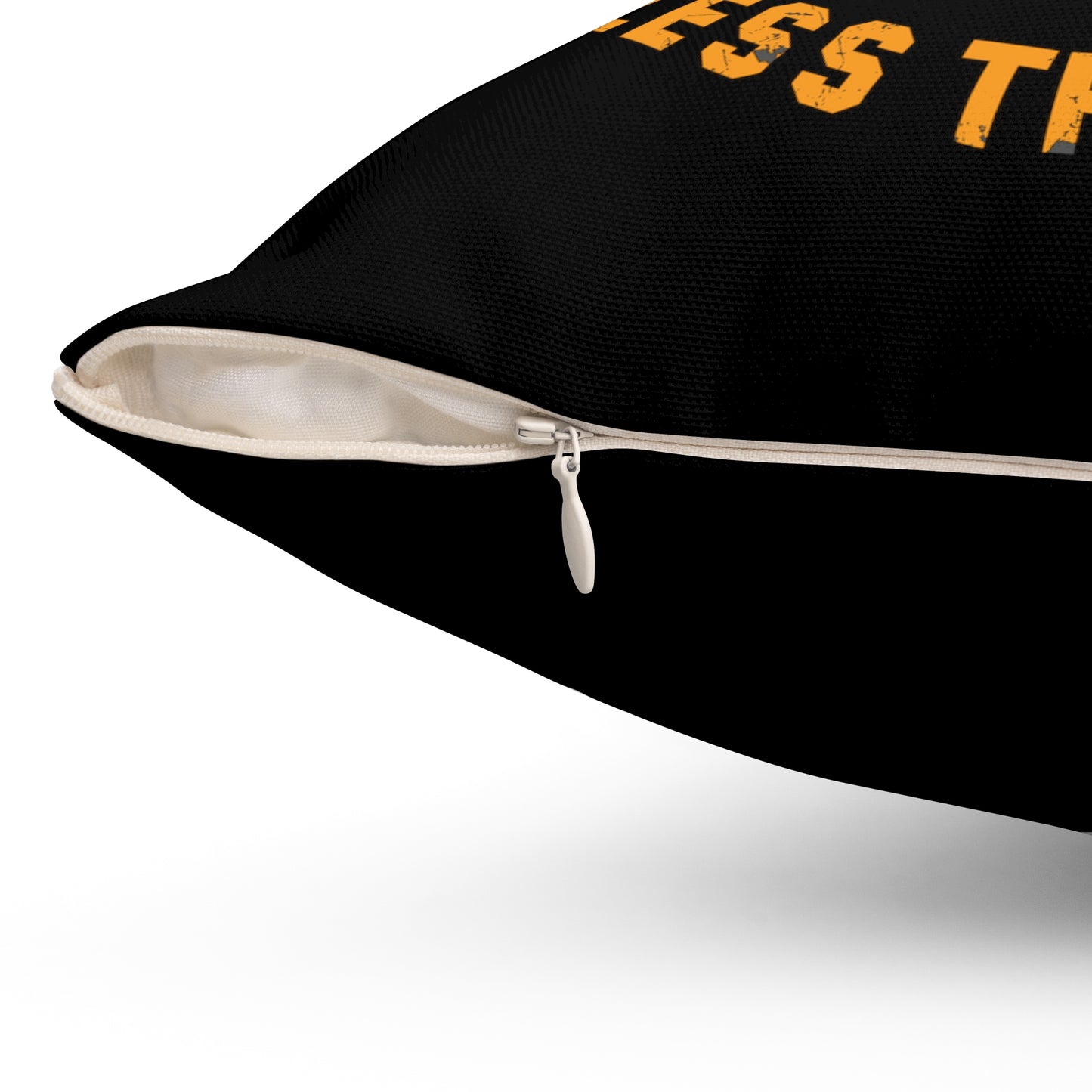 Take the Road Less Traveled Spun Polyester Square Pillow - vrmediadecor.vrmedia.com.au