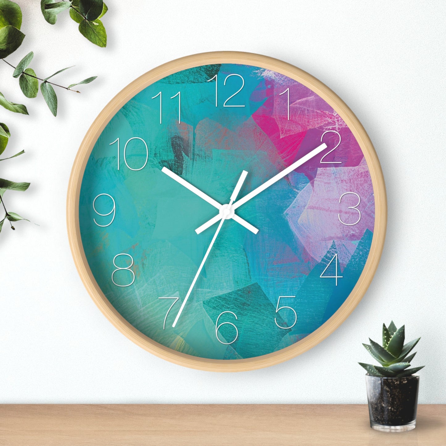 It's Raining Outside Wall Clock - vrmediadecor.vrmedia.com.au