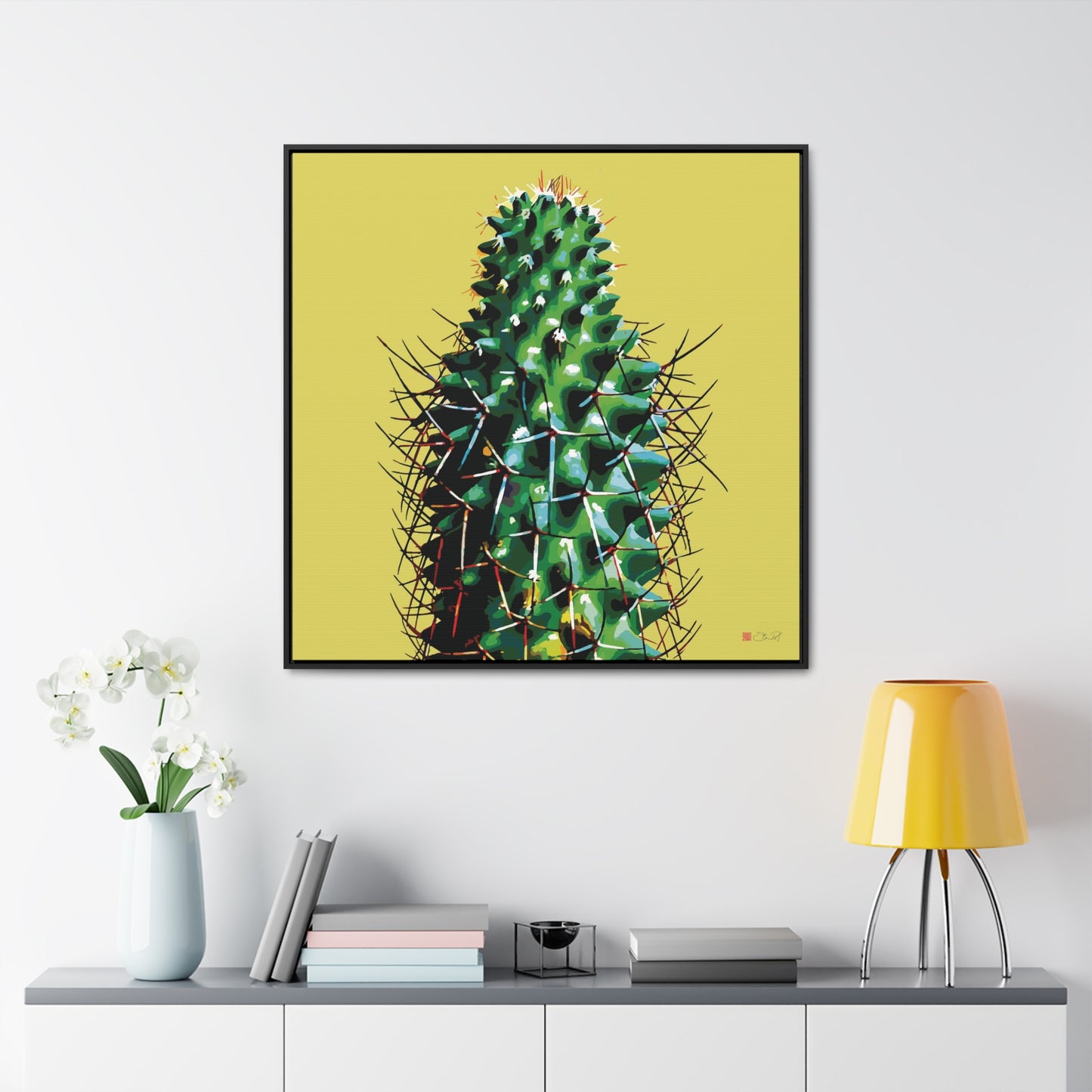 36x36" Framed Canvas Print: "Give Me Space" - vrmediadecor.vrmedia.com.au