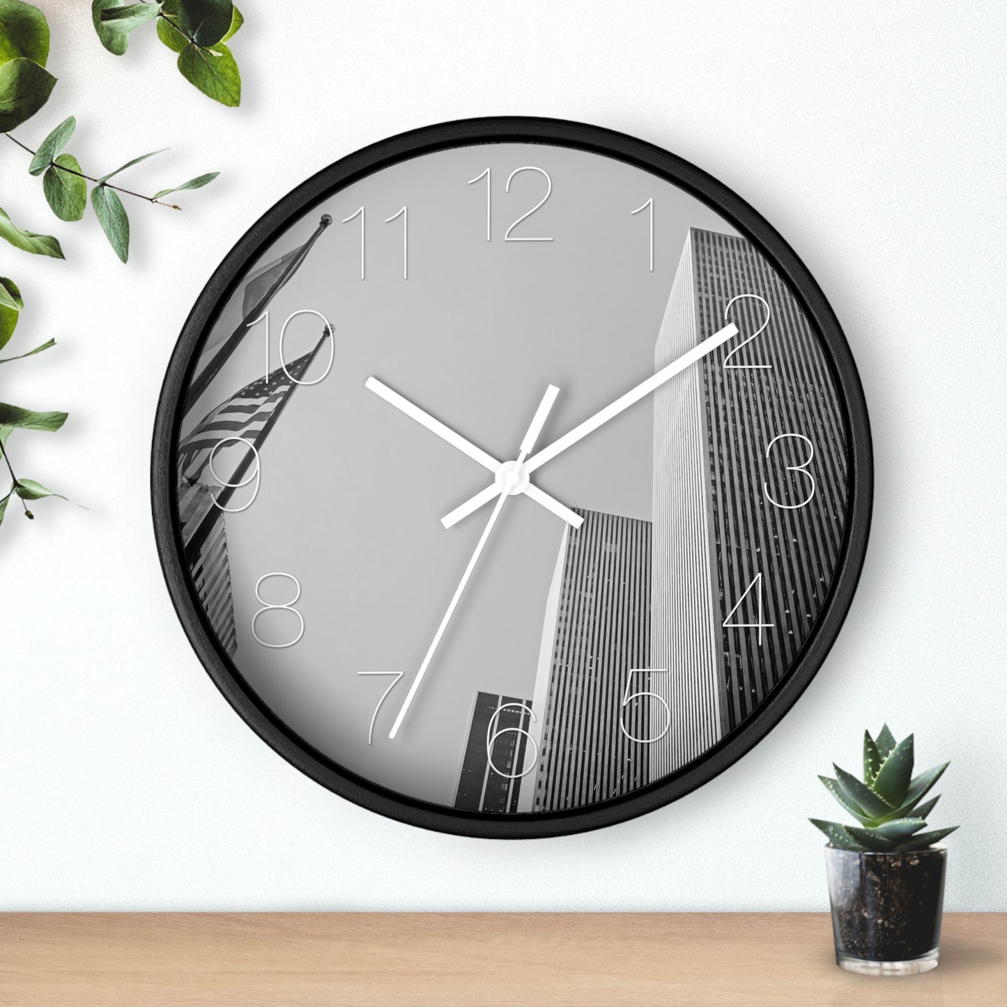 Avenue of the Americas Wall Clock - vrmediadecor.vrmedia.com.au