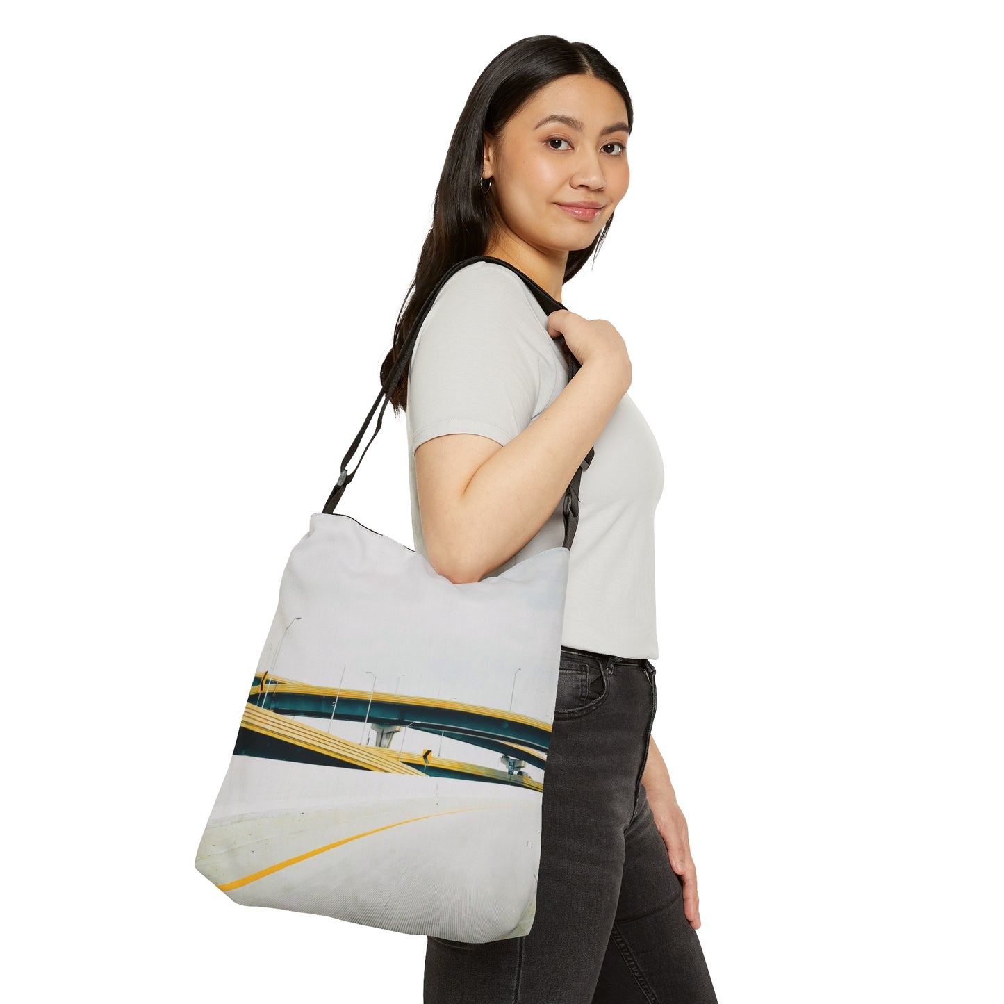 Life is a Adjustable Tote Bag