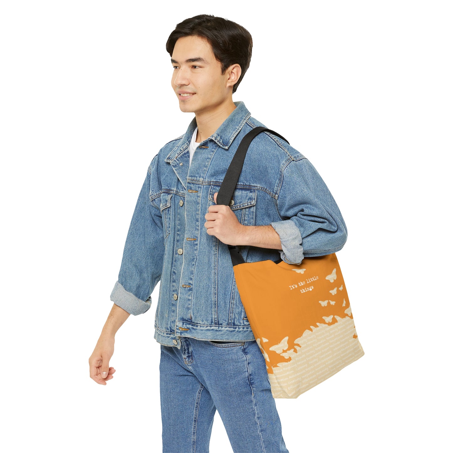 It's the little things Adjustable Tote Bag