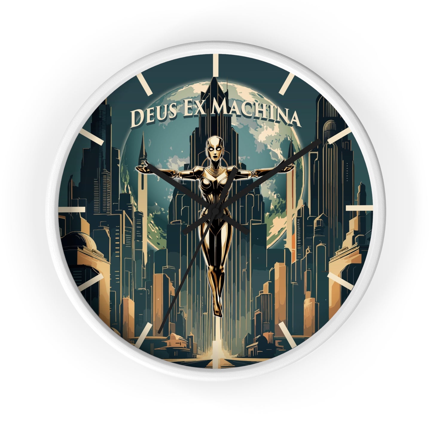 Deus Ex Machina Wall Clock - vrmediadecor.vrmedia.com.au