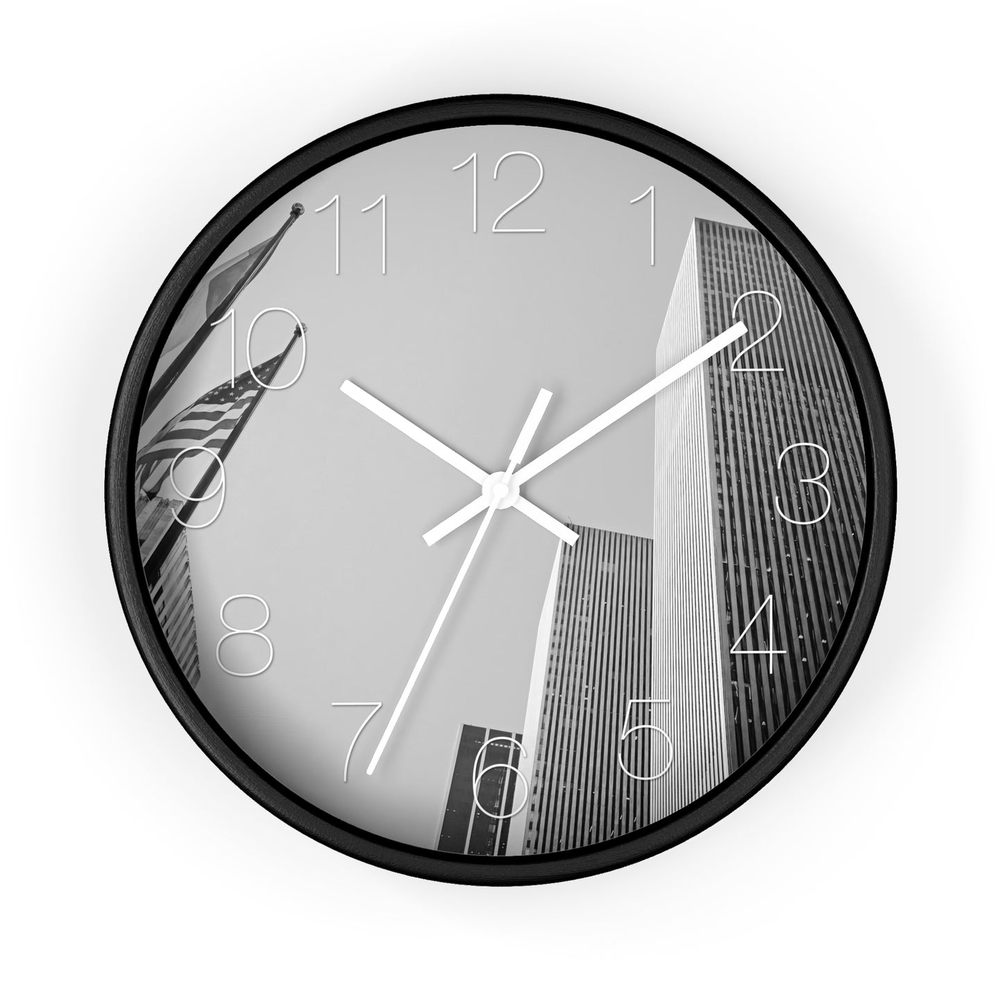 Avenue of the Americas Wall Clock - vrmediadecor.vrmedia.com.au