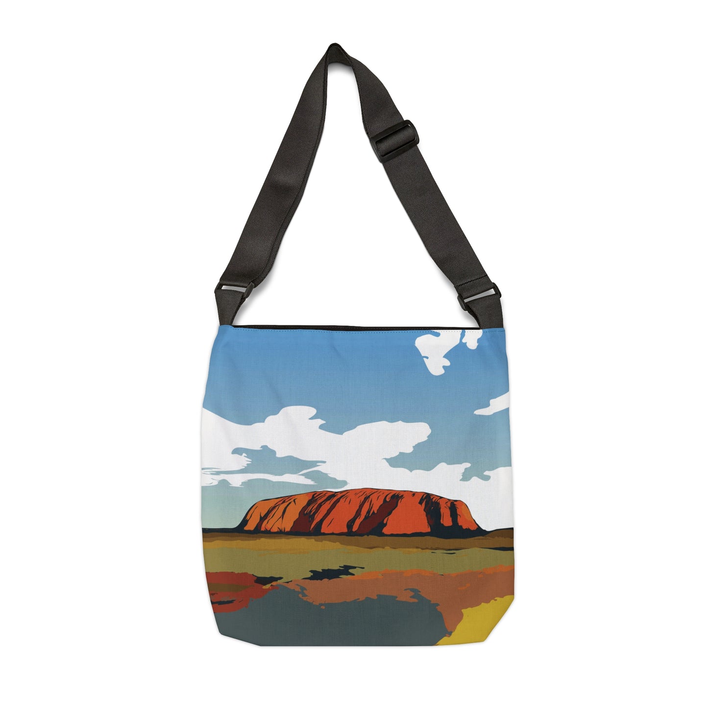 Uluru Sunset Northern Territory Adjustable Tote Bag