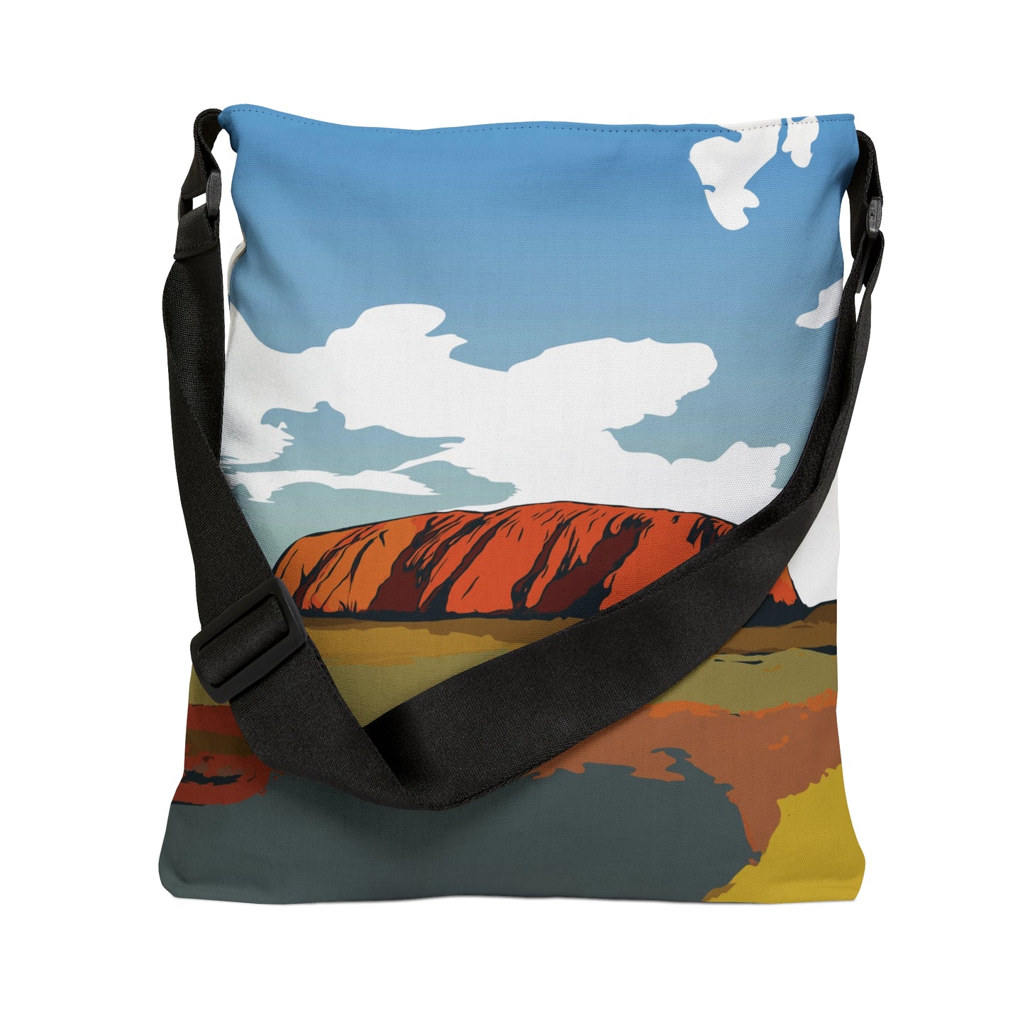 Uluru Sunset Northern Territory Adjustable Tote Bag