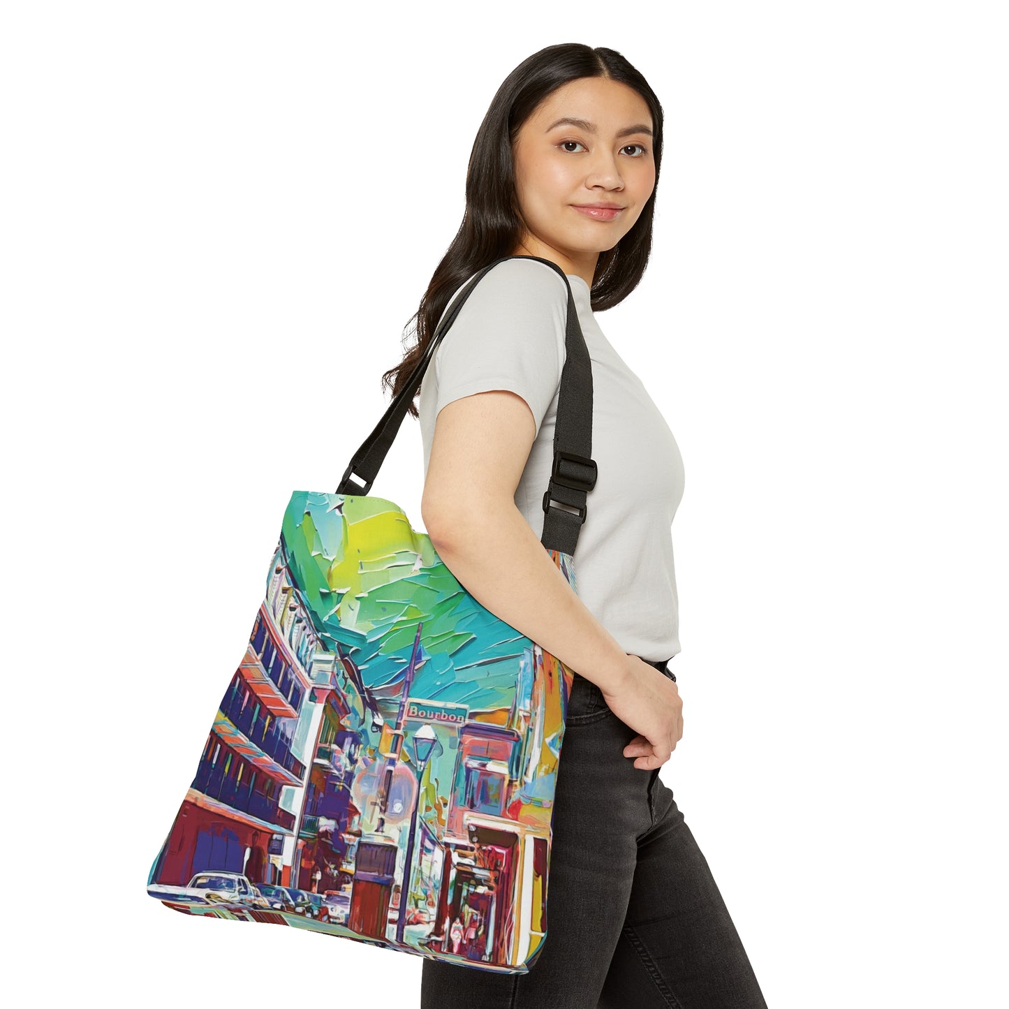 The French Quarter Adjustable Tote Bag