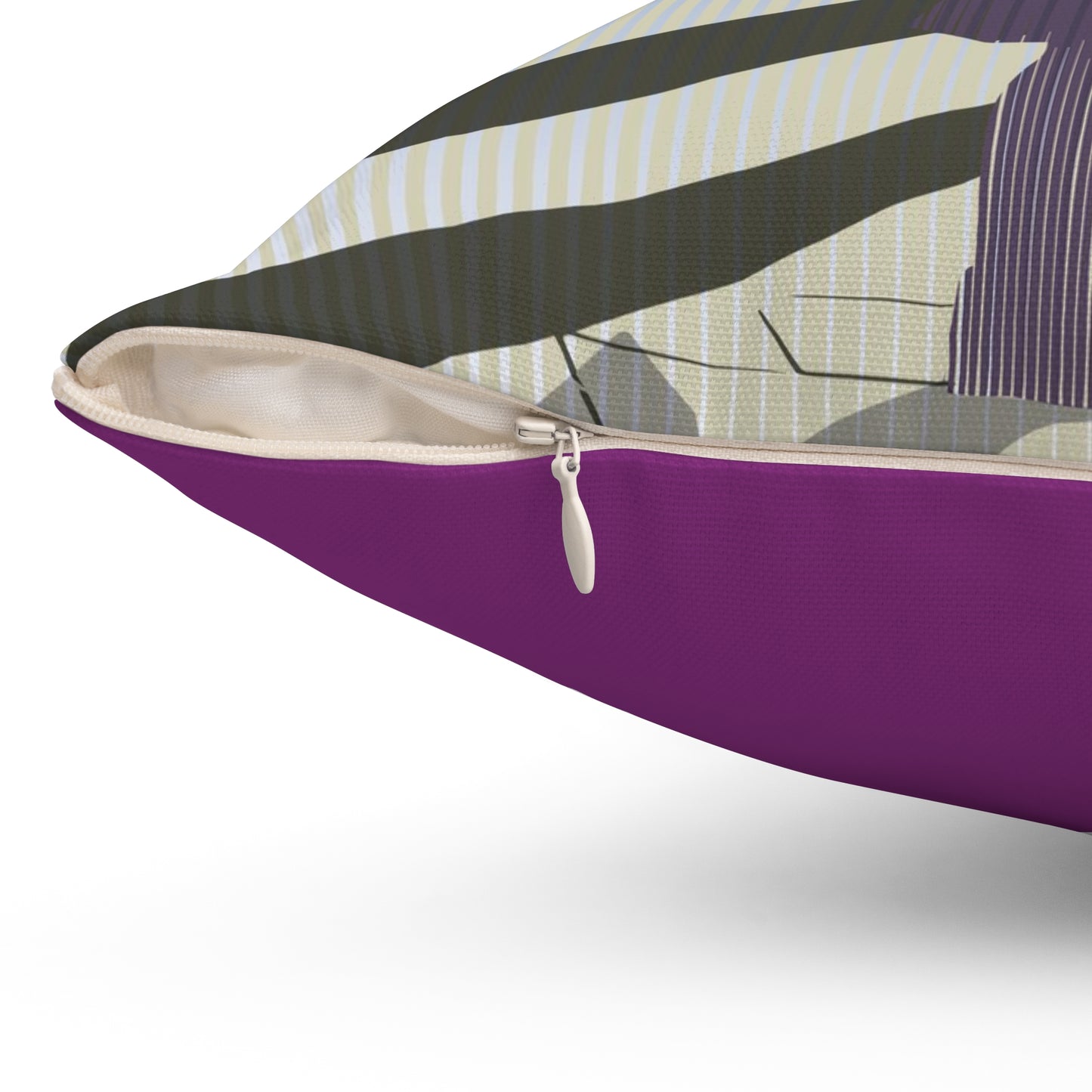 Reach Spun Polyester Square Pillow