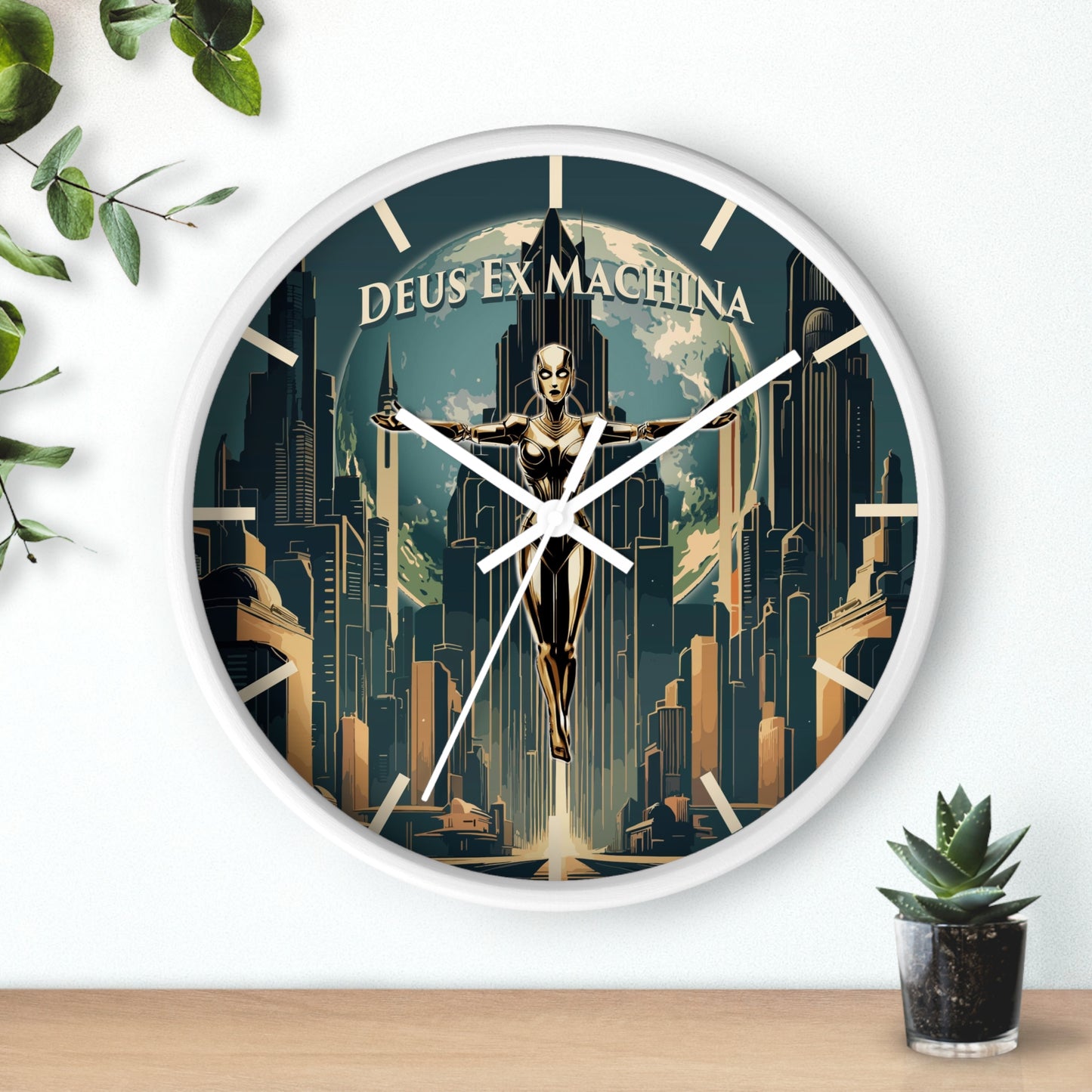 Deus Ex Machina Wall Clock - vrmediadecor.vrmedia.com.au