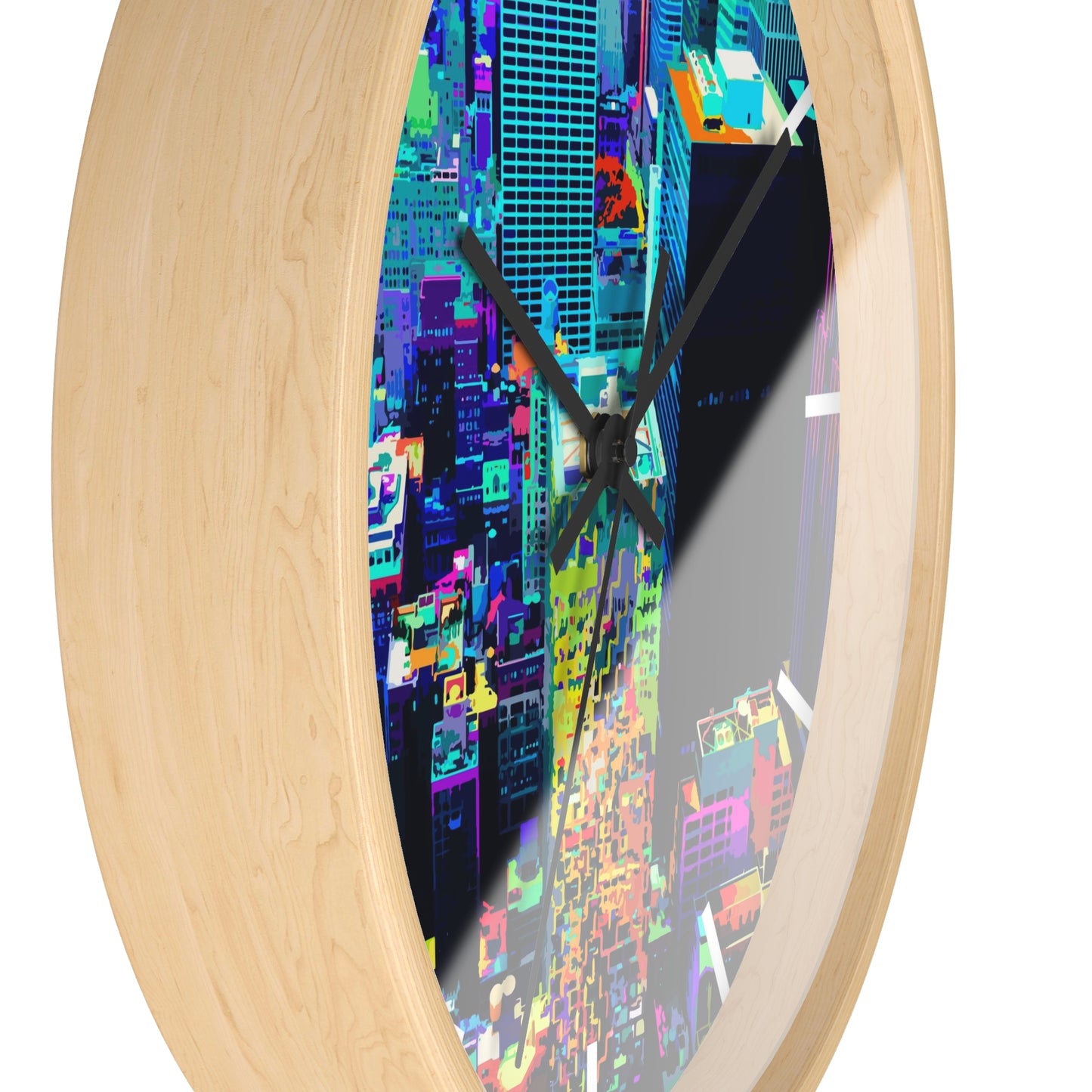 Manhattan Wall Clock - vrmediadecor.vrmedia.com.au