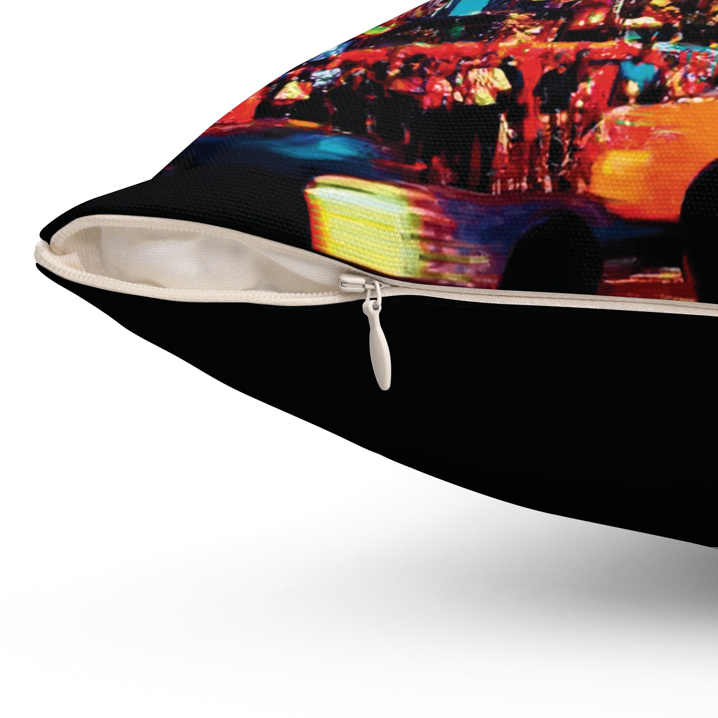 Penn Station NYC Spun Polyester Square Pillow