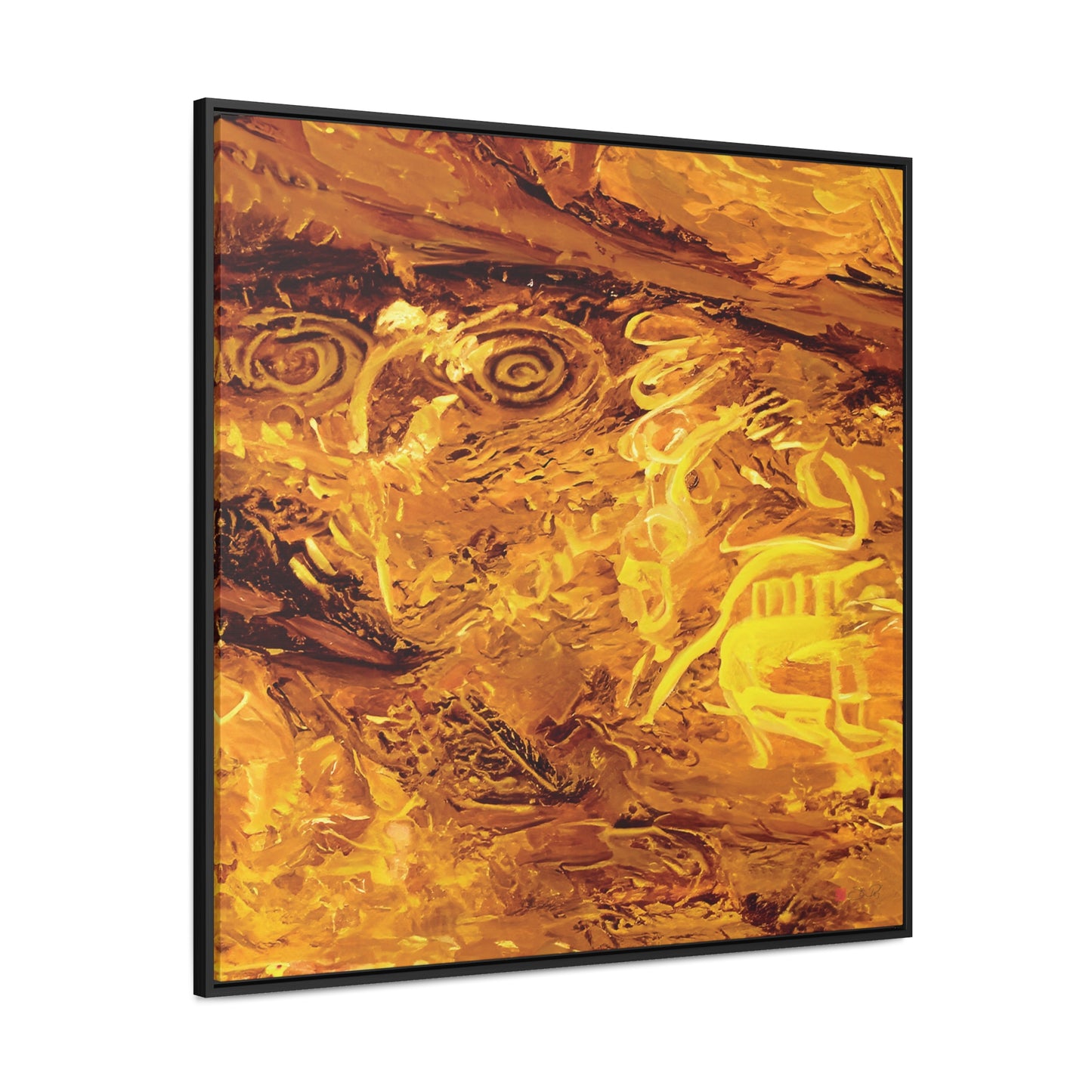 36x36" Framed Canvas Print: "Dreaming" - vrmediadecor.vrmedia.com.au