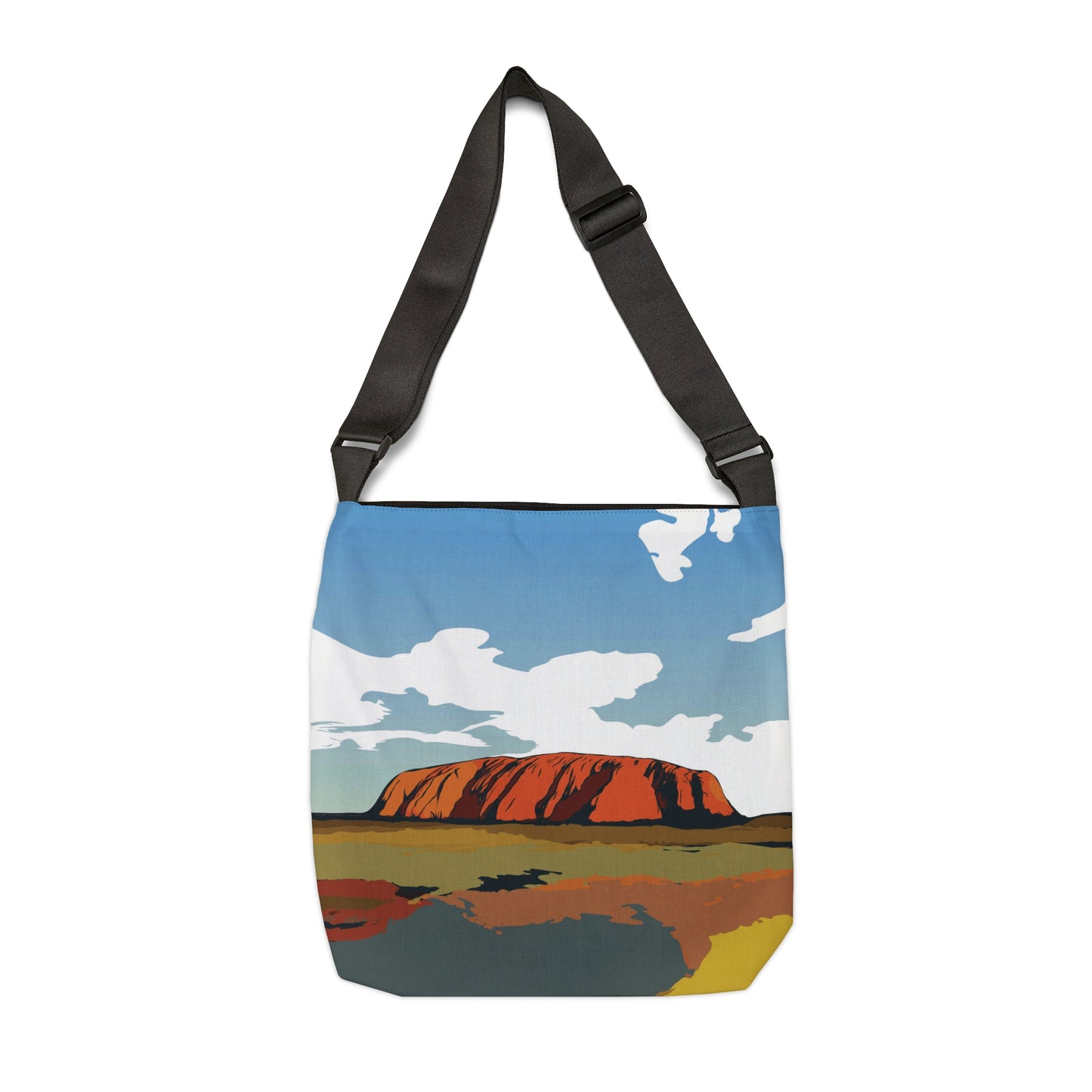 Uluru Sunset Northern Territory Adjustable Tote Bag