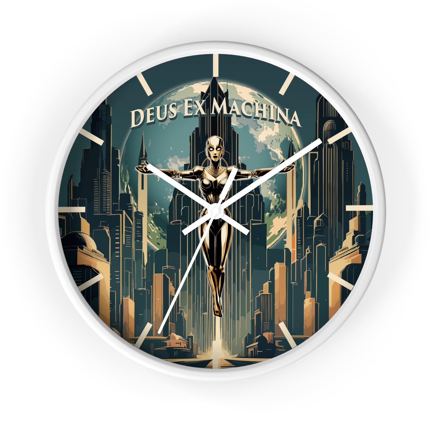 Deus Ex Machina Wall Clock - vrmediadecor.vrmedia.com.au