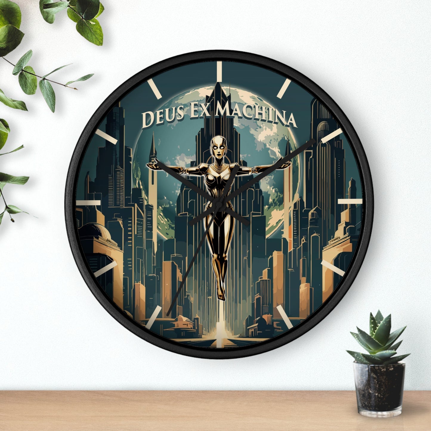Deus Ex Machina Wall Clock - vrmediadecor.vrmedia.com.au