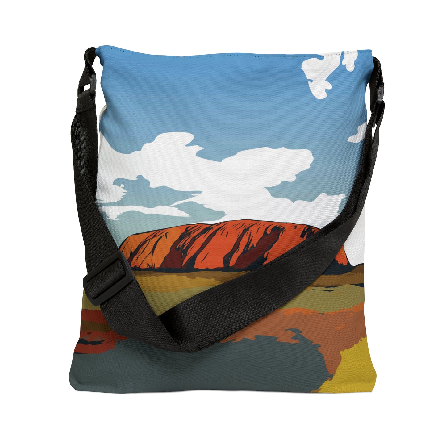 Uluru Sunset Northern Territory Adjustable Tote Bag