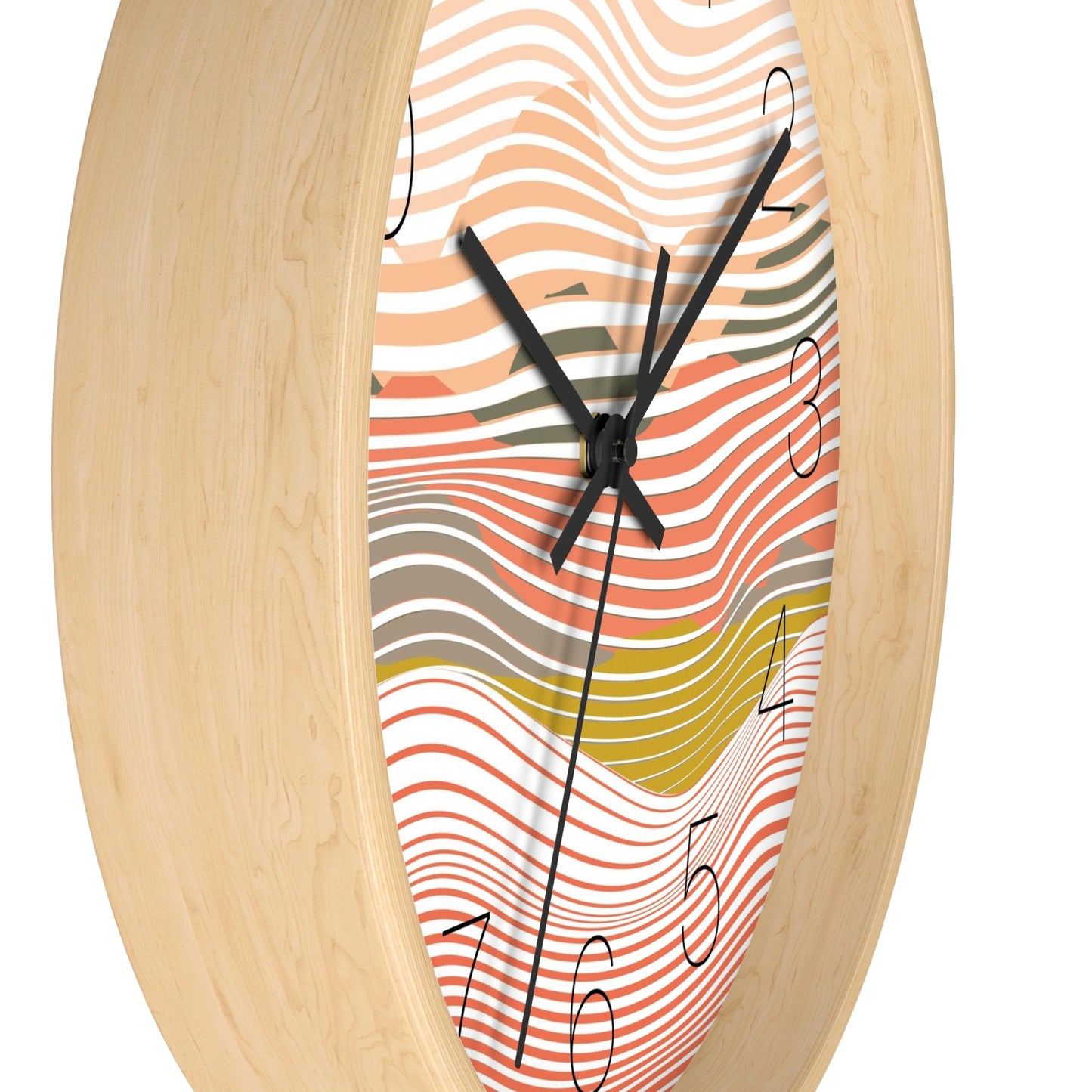 Summer Heatwave Wall Clock - vrmediadecor.vrmedia.com.au