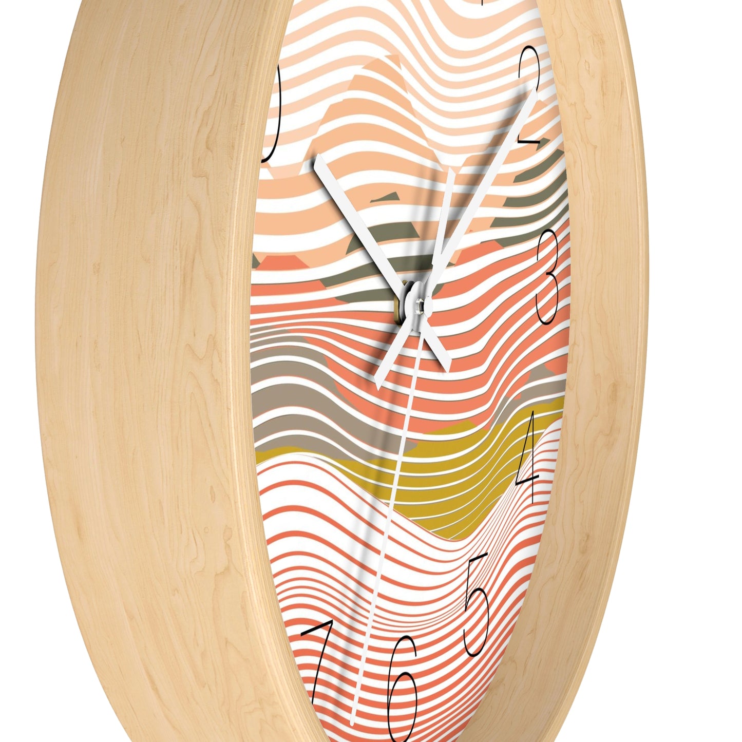 Summer Heatwave Wall Clock - vrmediadecor.vrmedia.com.au