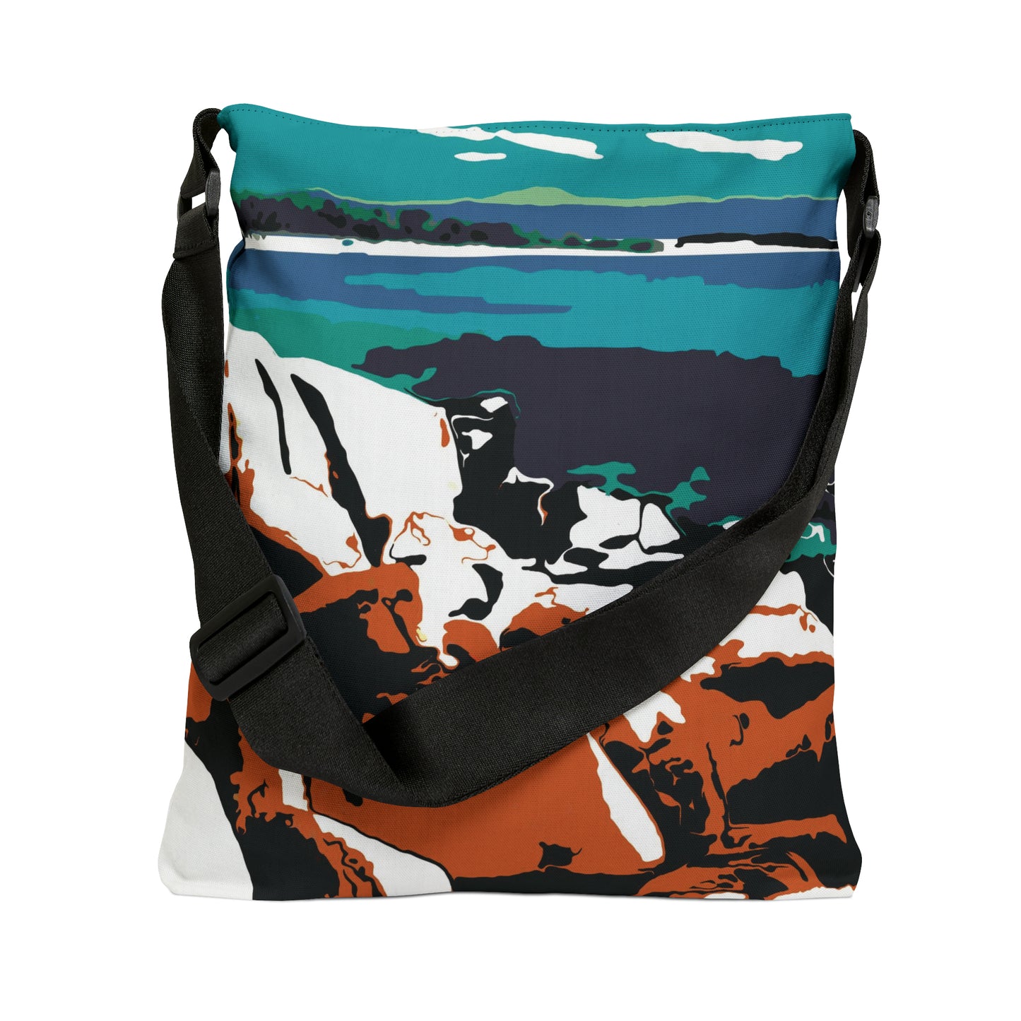 Bay of Fires Adjustable Tote Bag
