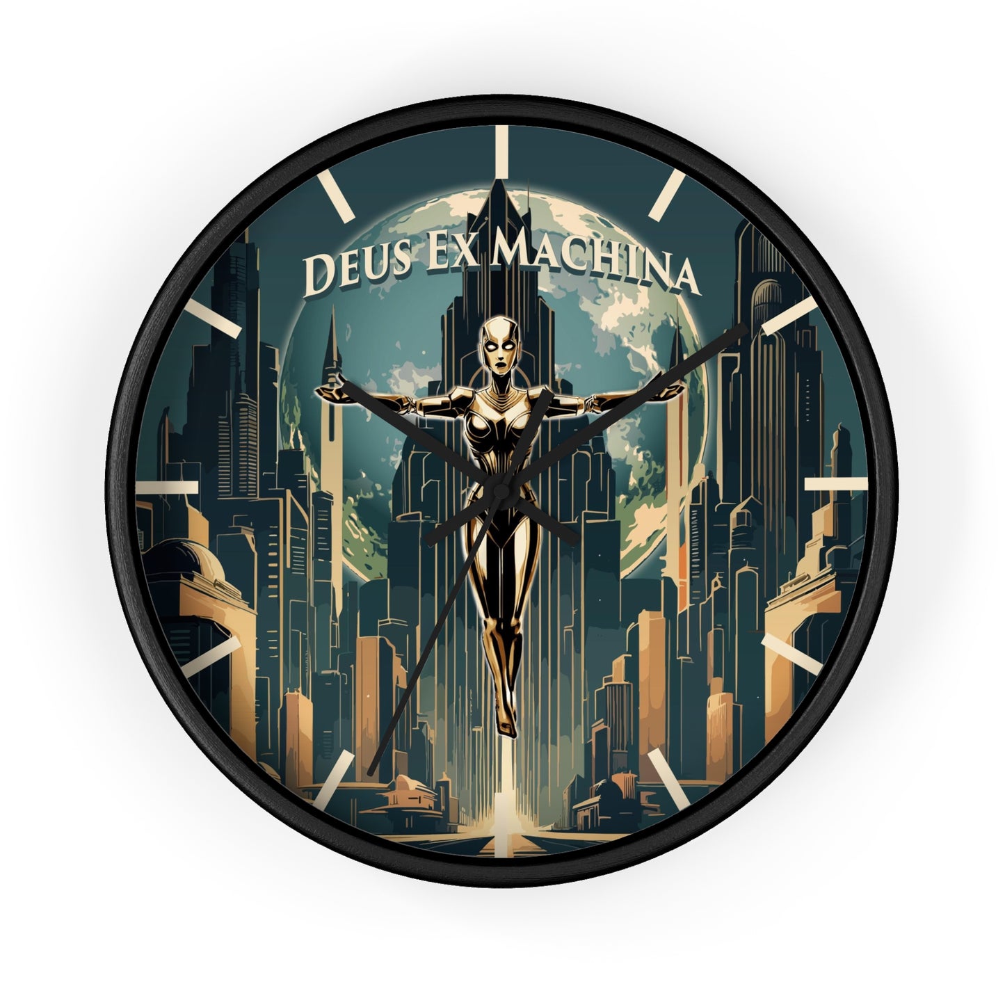 Deus Ex Machina Wall Clock - vrmediadecor.vrmedia.com.au