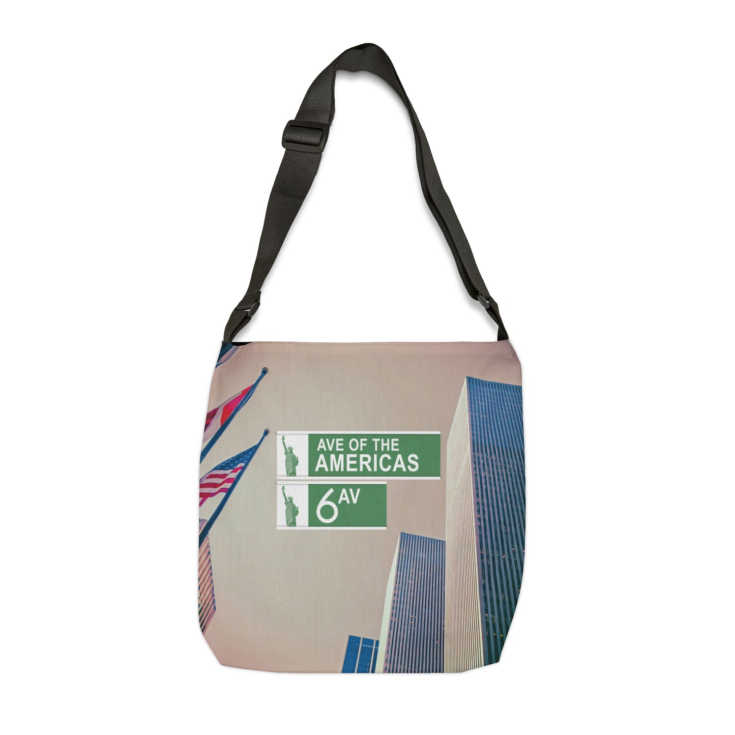 Avenue of the Americas Adjustable Tote Bag