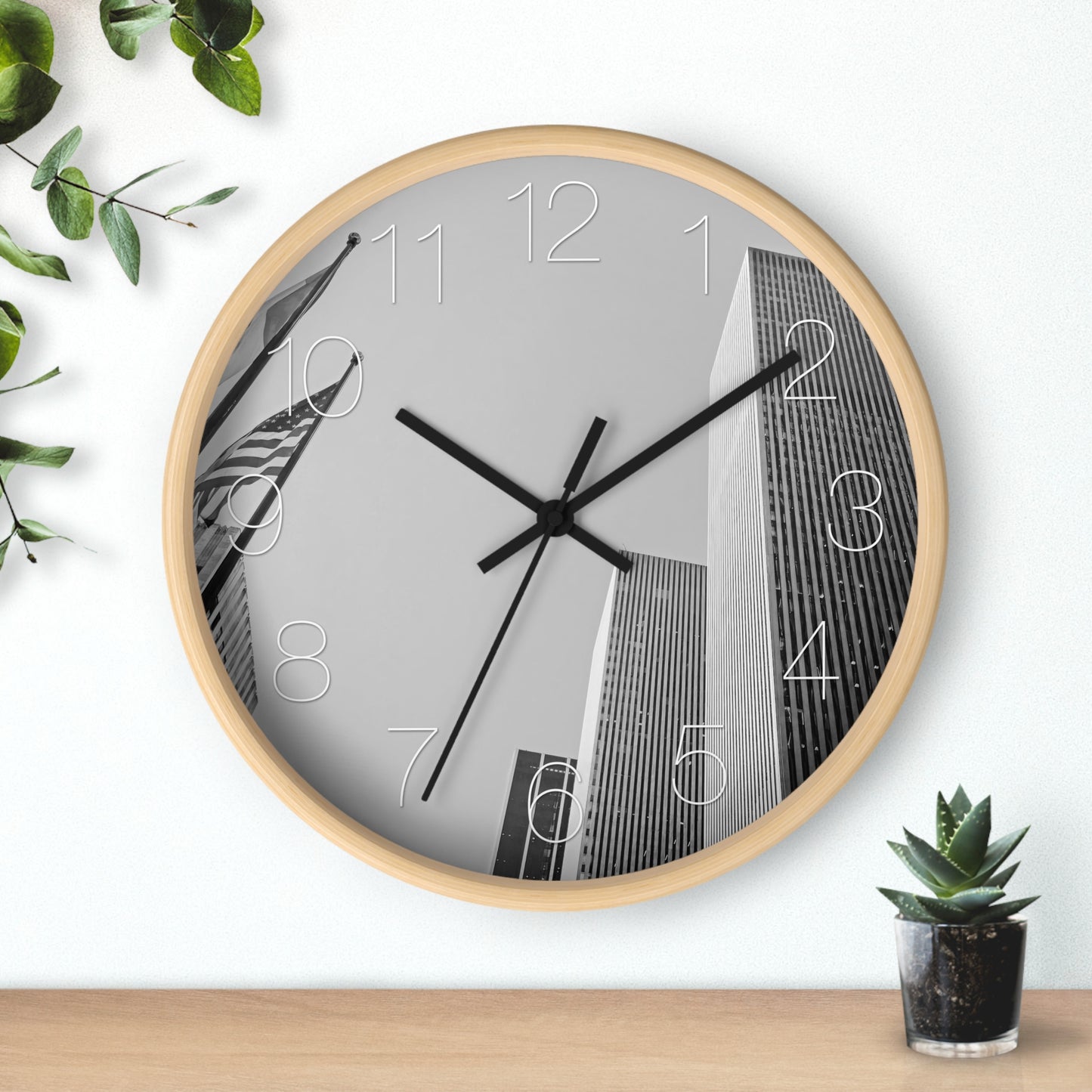 Avenue of the Americas Wall Clock - vrmediadecor.vrmedia.com.au