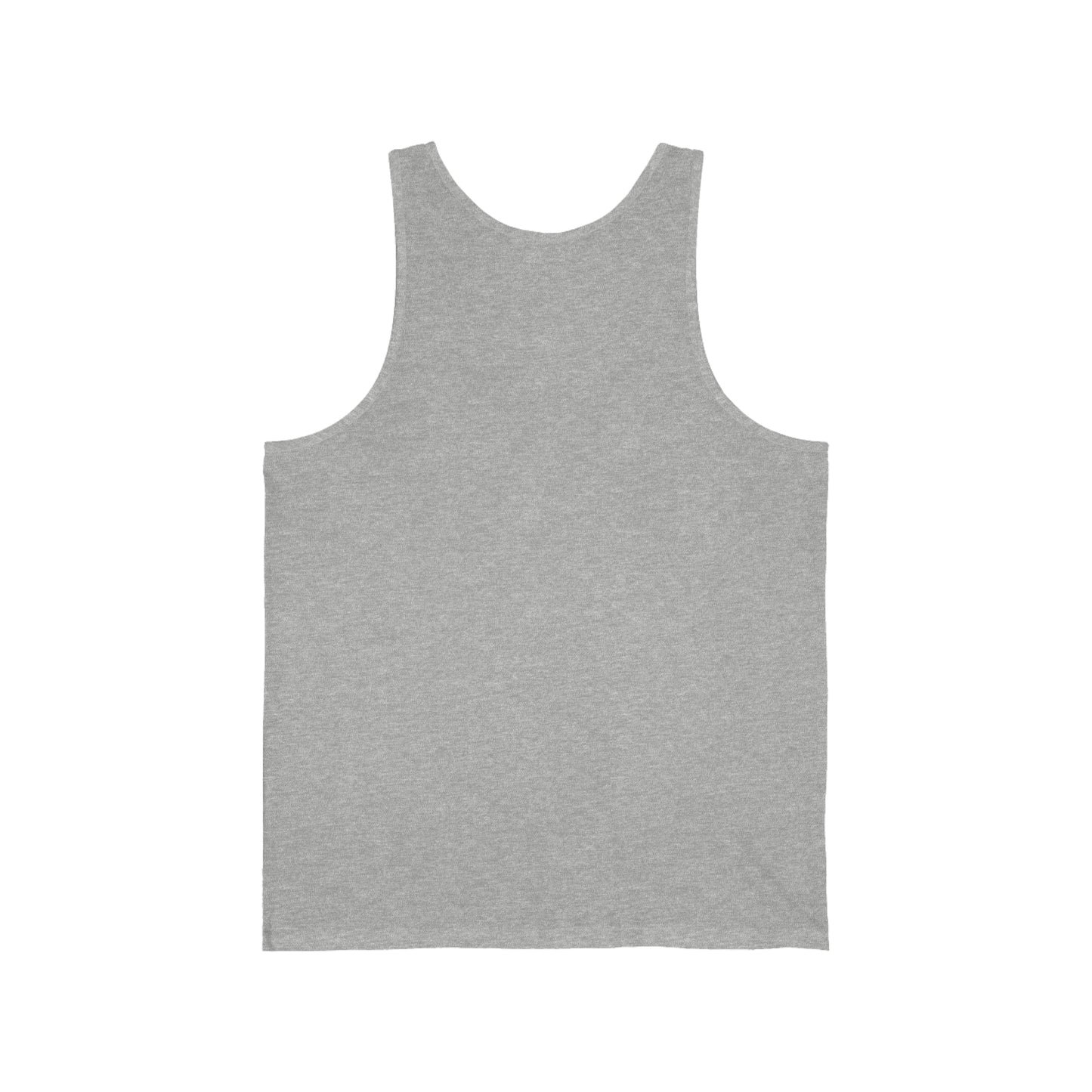 Take the road less traveled USA Version! Unisex Jersey Tank - vrmediadecor.vrmedia.com.au