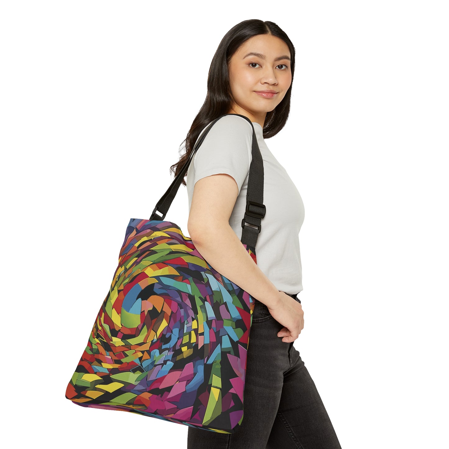 Primary Wave Adjustable Tote Bag