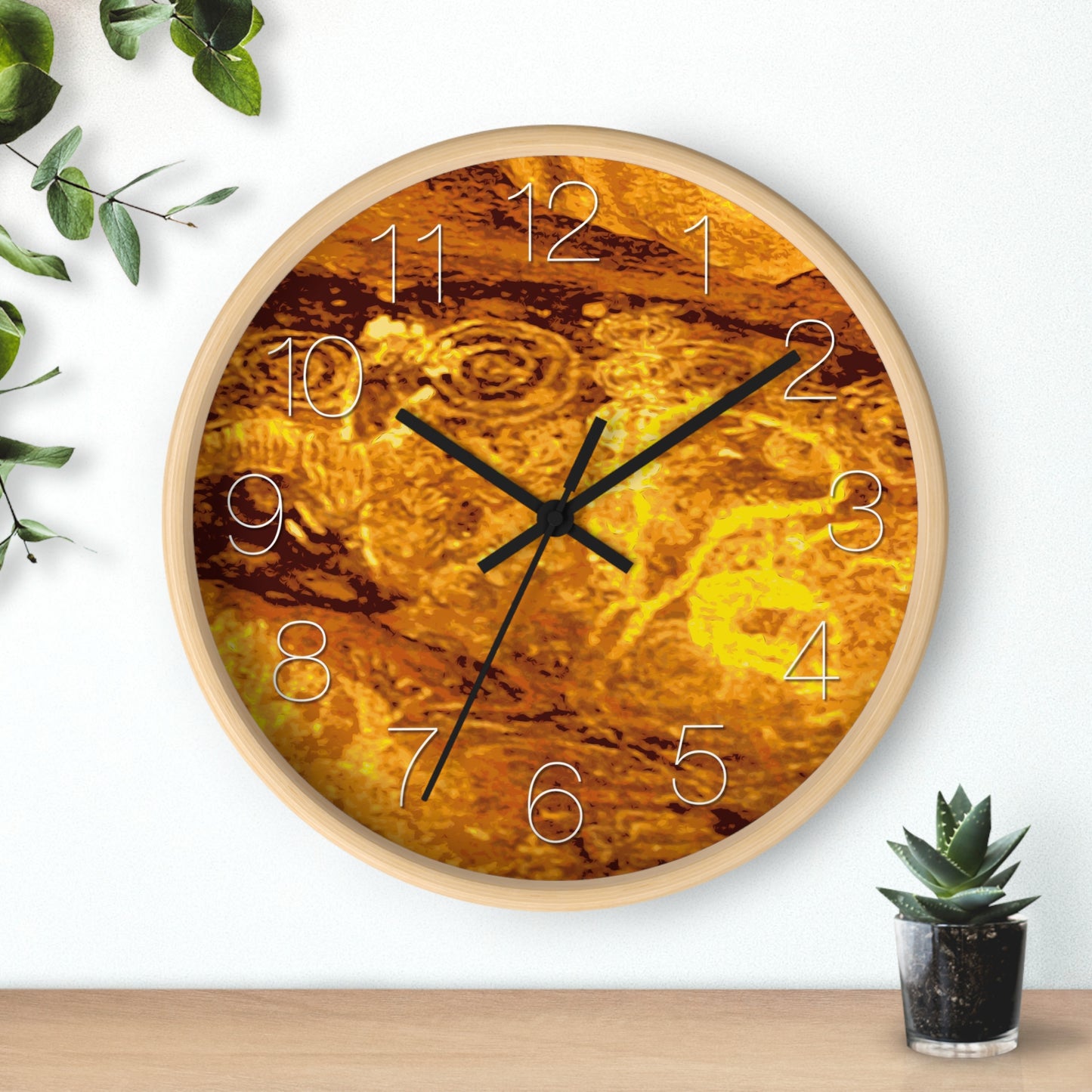 Dreaming Wall Clock - vrmediadecor.vrmedia.com.au