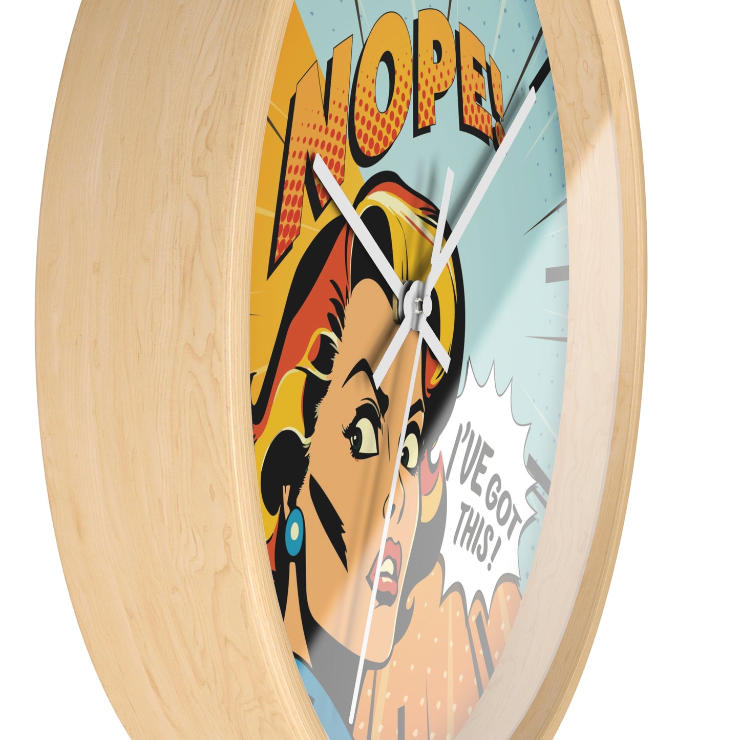 I've got this! - Wall Clock - vrmediadecor.vrmedia.com.au