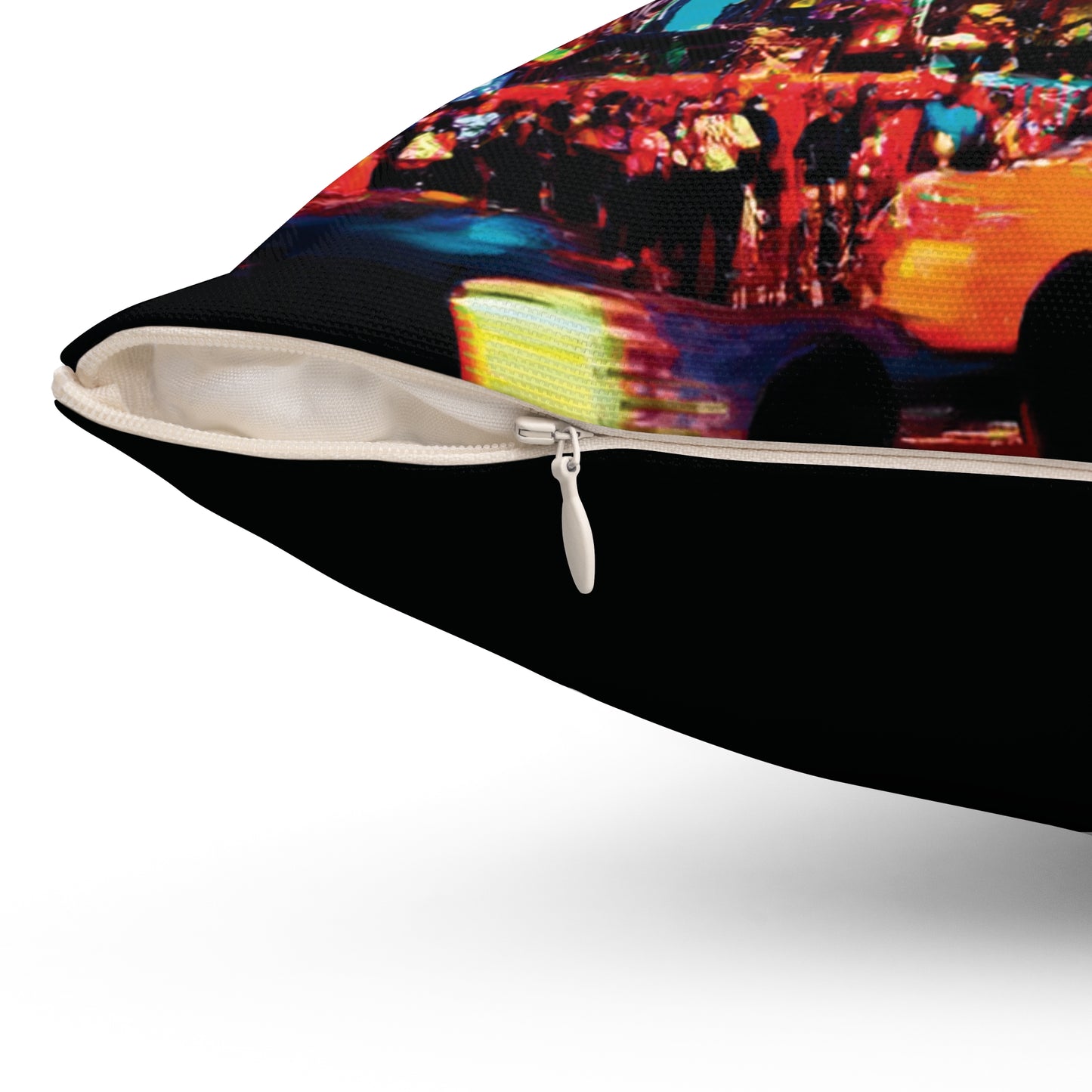 Penn Station NYC Spun Polyester Square Pillow